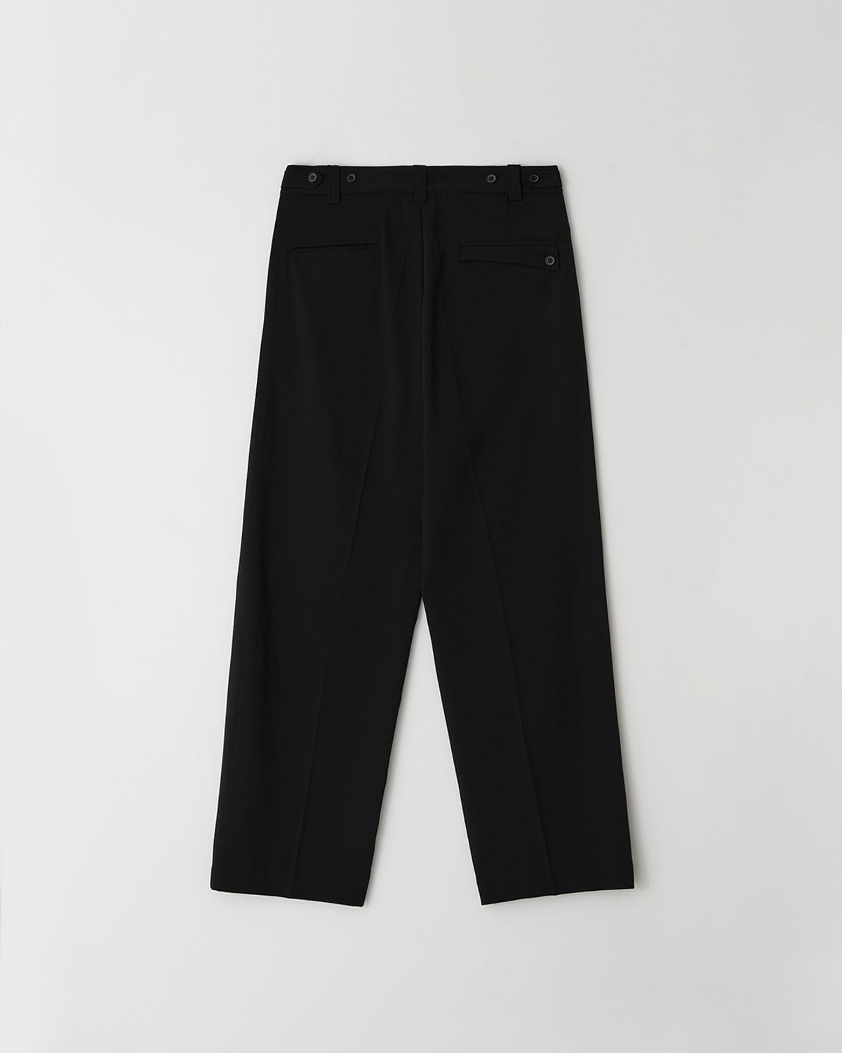 애프터웨이브(AFTERWAVE) Popple Trousers Black