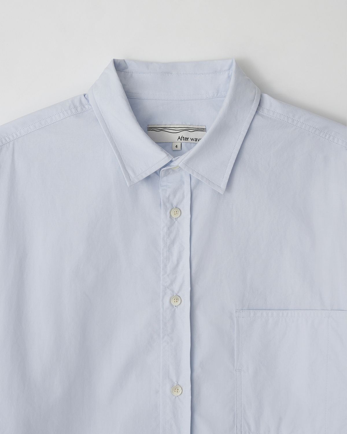 애프터웨이브(AFTERWAVE) Afterwork Shirts Light Blue