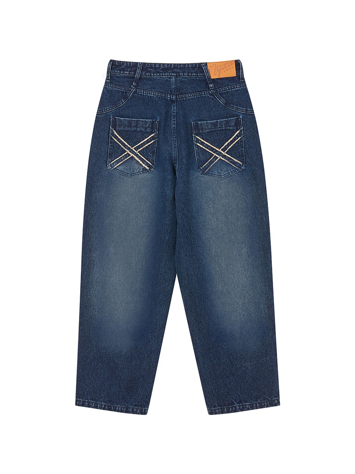 엔와이엑스엑스(NYXX) GRAFFITY DENIM PANTS INDIGO