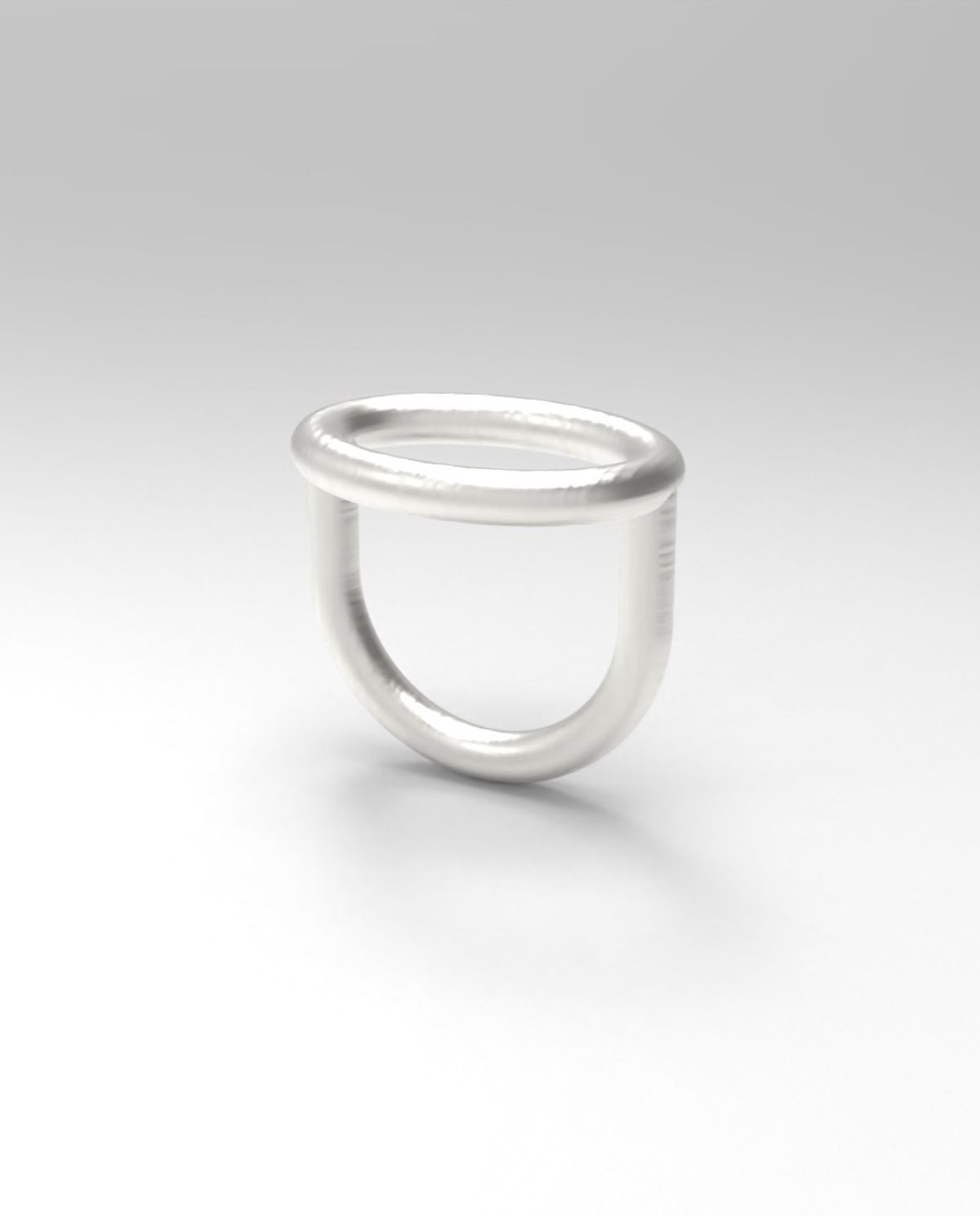 르네오브제(RENEOBJET) VEL  INTERLOCKING RING NECKLACE SET [STERLING SILVER] 링 펜던트 925 실버 반지 목걸이 세트
