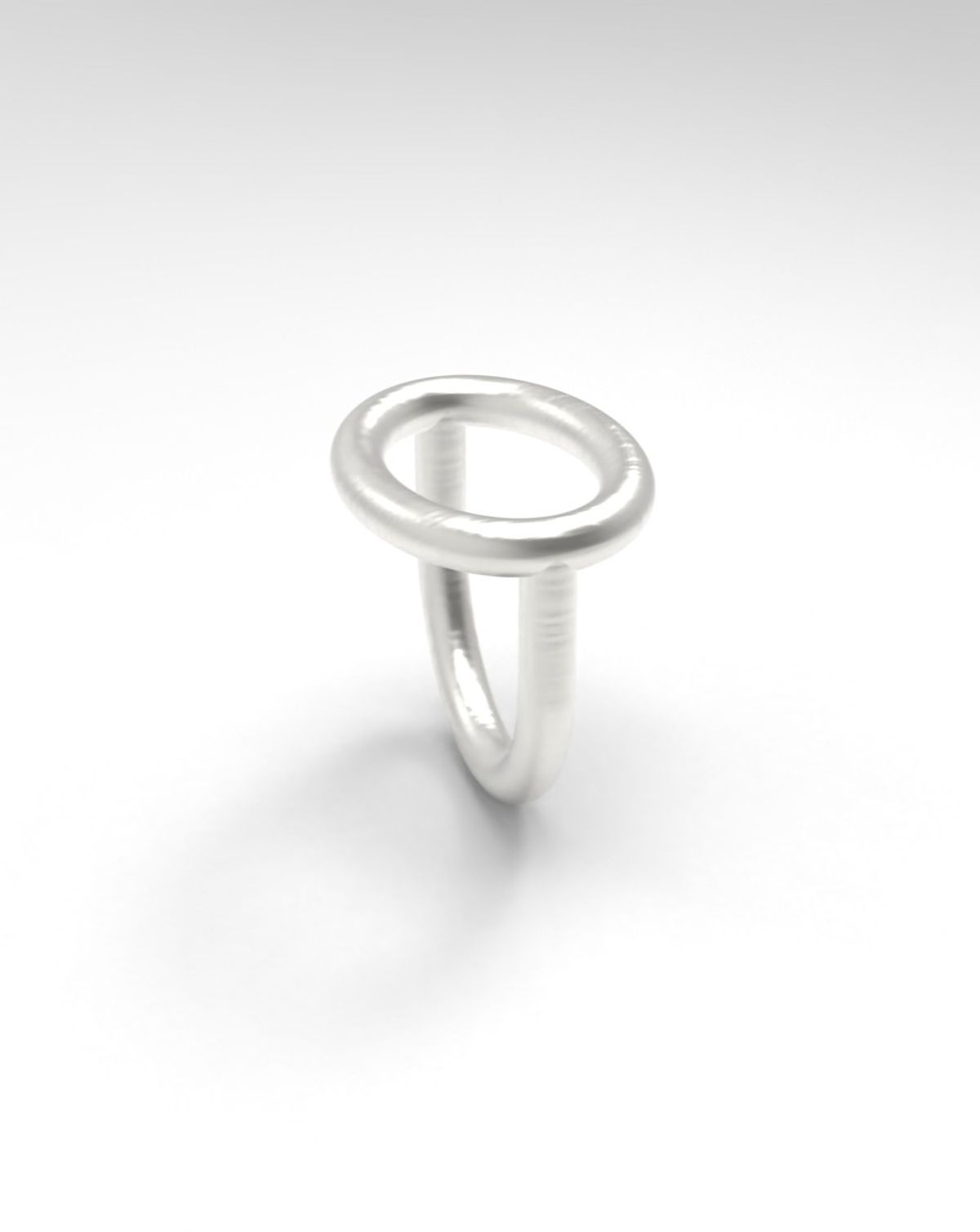르네오브제(RENEOBJET) VEL  INTERLOCKING RING NECKLACE SET [STERLING SILVER] 링 펜던트 925 실버 반지 목걸이 세트