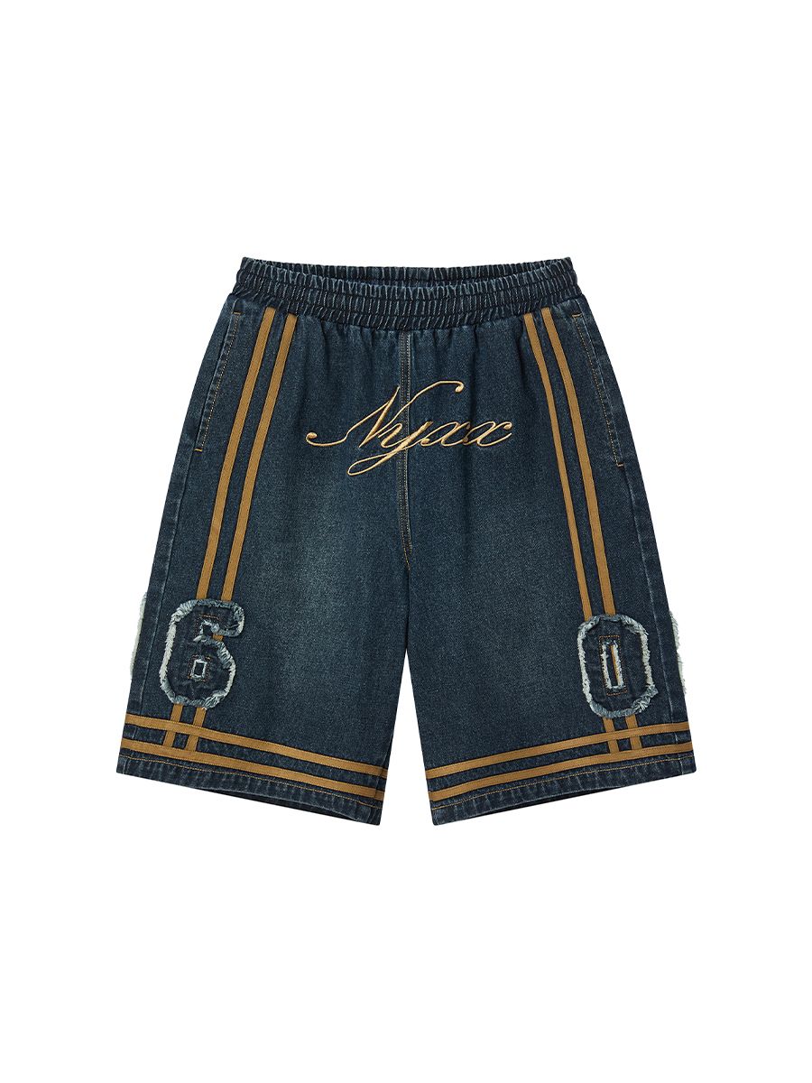 MIRROR9★Denim half pants Denim half pants/2color – MIRROR9