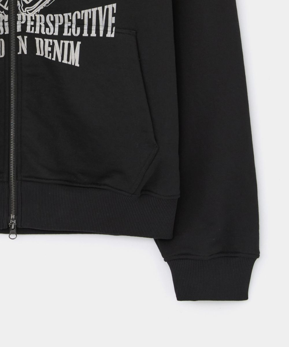 【MAISON MINED】25SS★ DOODLE HEART HOODIE ZIP UP MUSINSA | MAISON MINED DOODLE HEART HOODIE ZIP UP BLACK