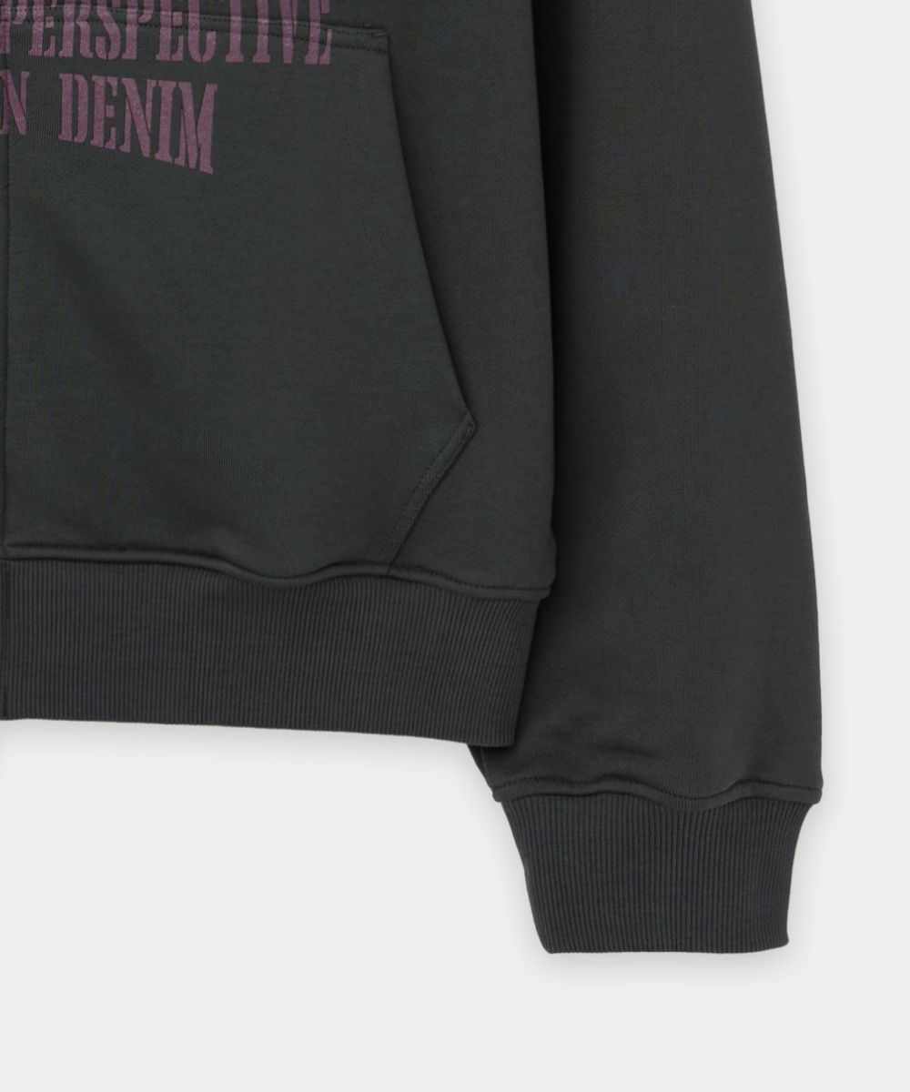 【MAISON MINED】25SS★ DOODLE HEART HOODIE ZIP UP MUSINSA | MAISON MINED DOODLE HEART HOODIE ZIP UP CHARCOAL