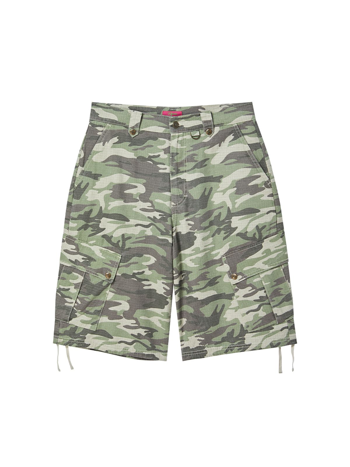 엔와이엑스엑스(NYXX) PATTERN CARGO HALF PANTS CAMO