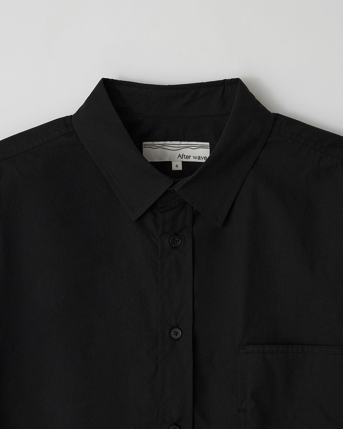 애프터웨이브(AFTERWAVE) Afterwork Shirts Black