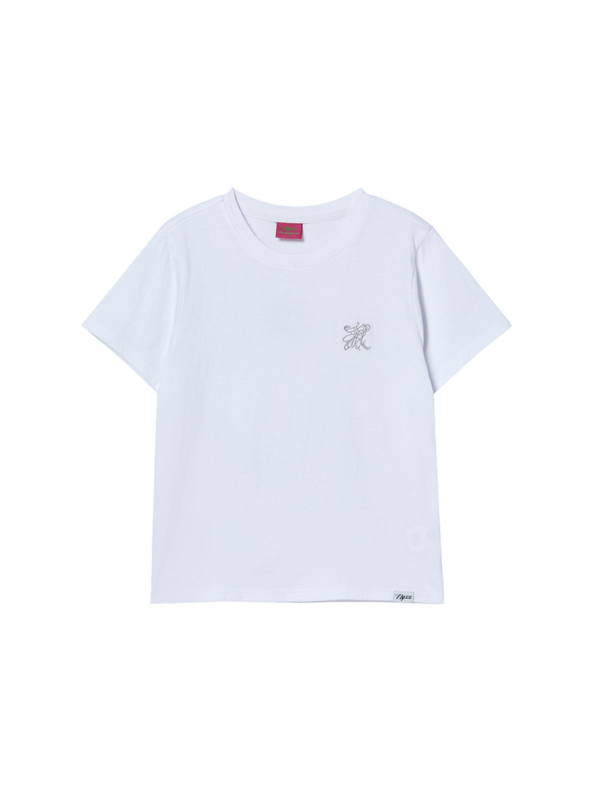 엔와이엑스엑스(NYXX) EMBLEM LOGO TEE WHITE