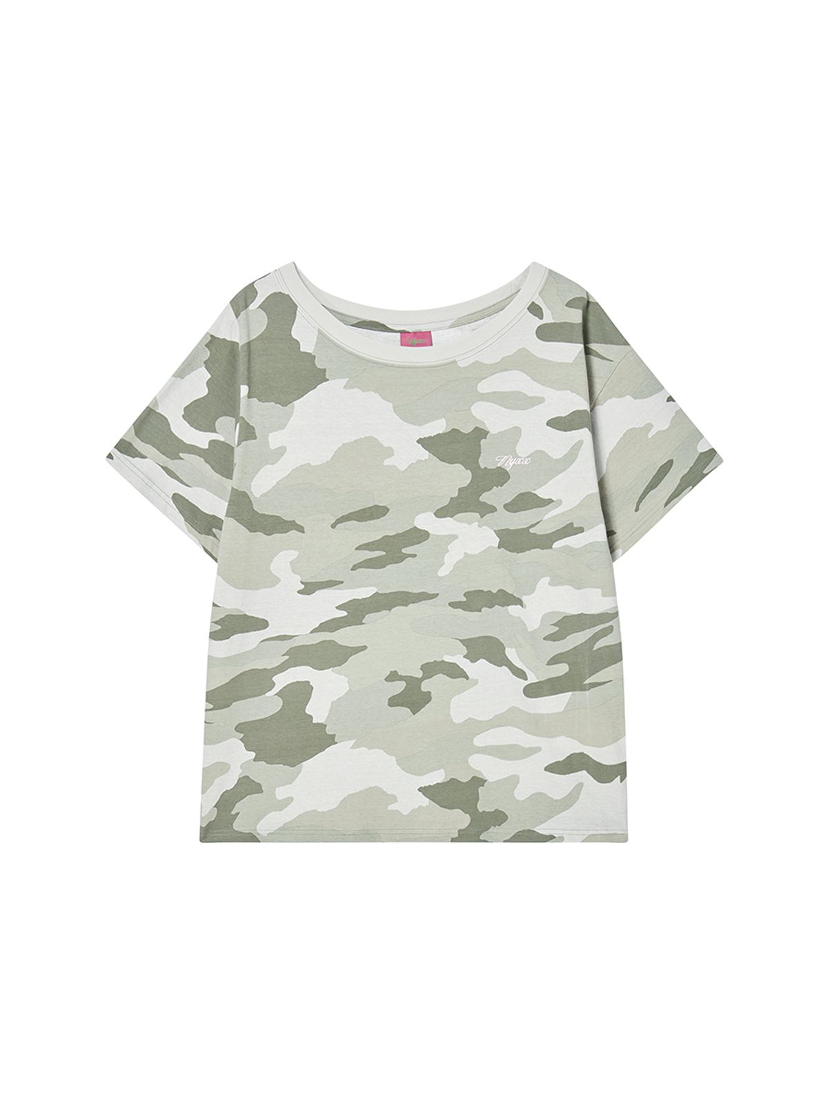 엔와이엑스엑스(NYXX) 14 OFF SHOULER TEE CAMO