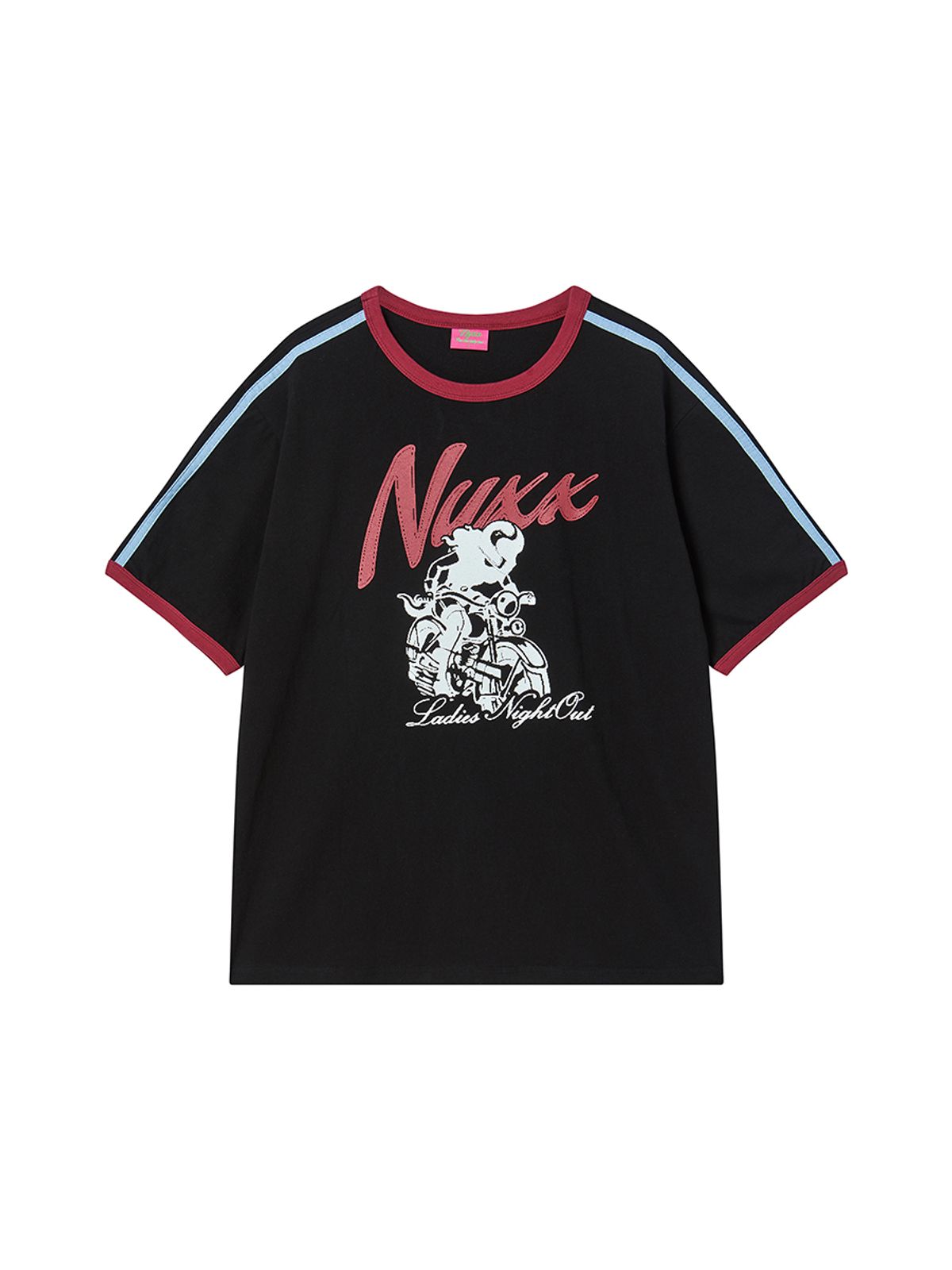 엔와이엑스엑스(NYXX) BIKE RINGER TEE BLACK