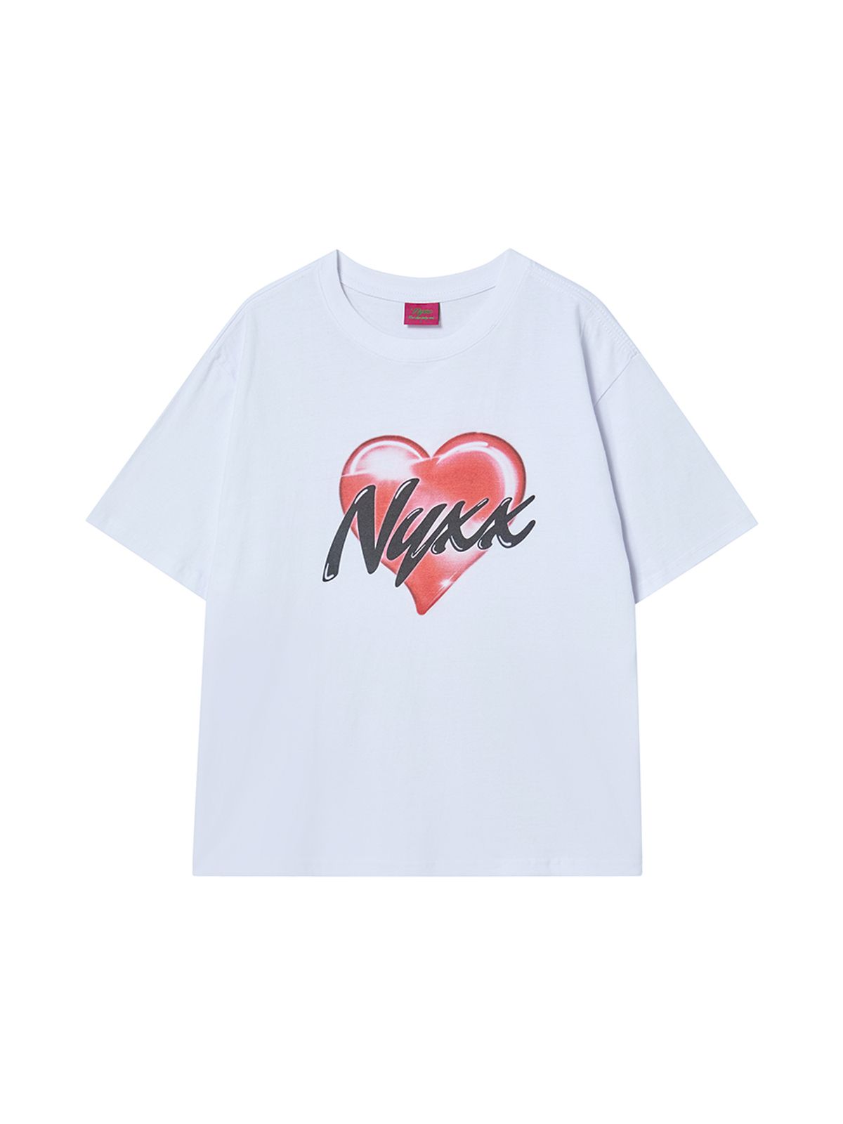 엔와이엑스엑스(NYXX) NYXX HEART TEE WHITE
