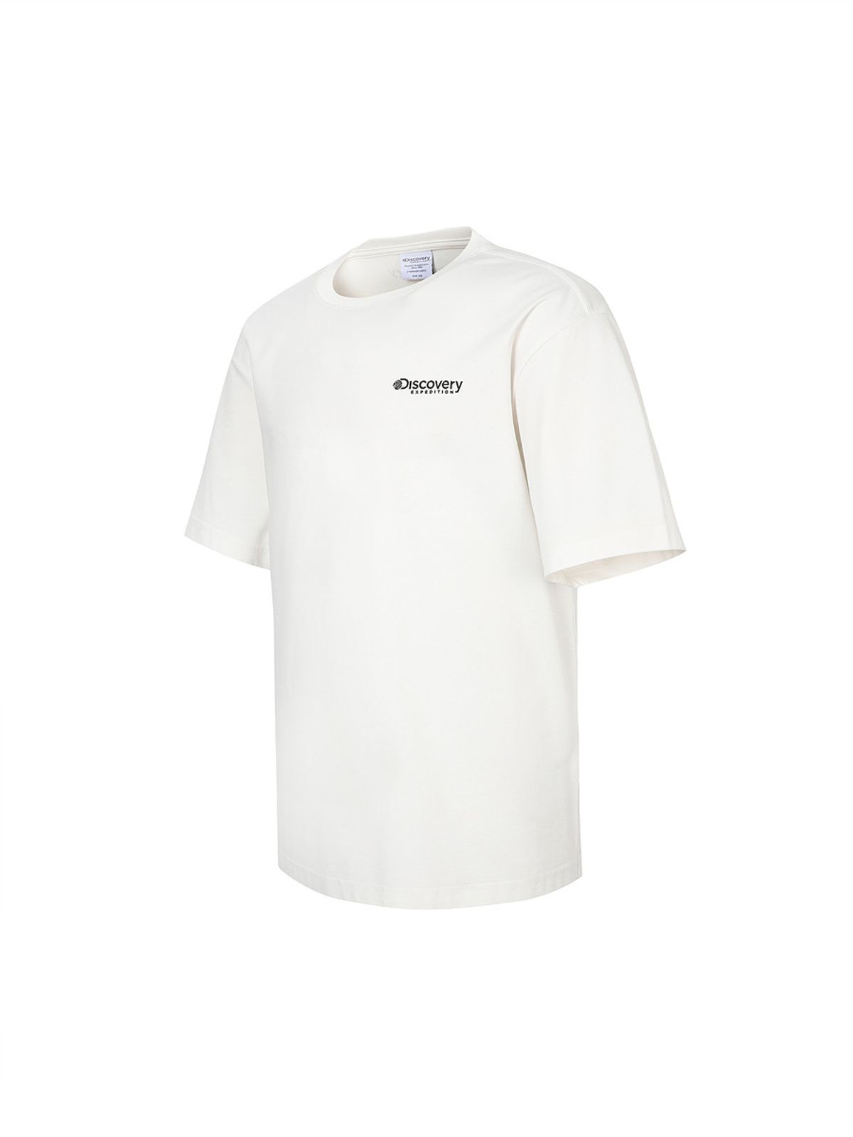 디스커버리 익스페디션(DISCOVERY EXPEDITION) 프레시벤트 워싱 박스 로고 반팔티셔츠 (WHITE)
