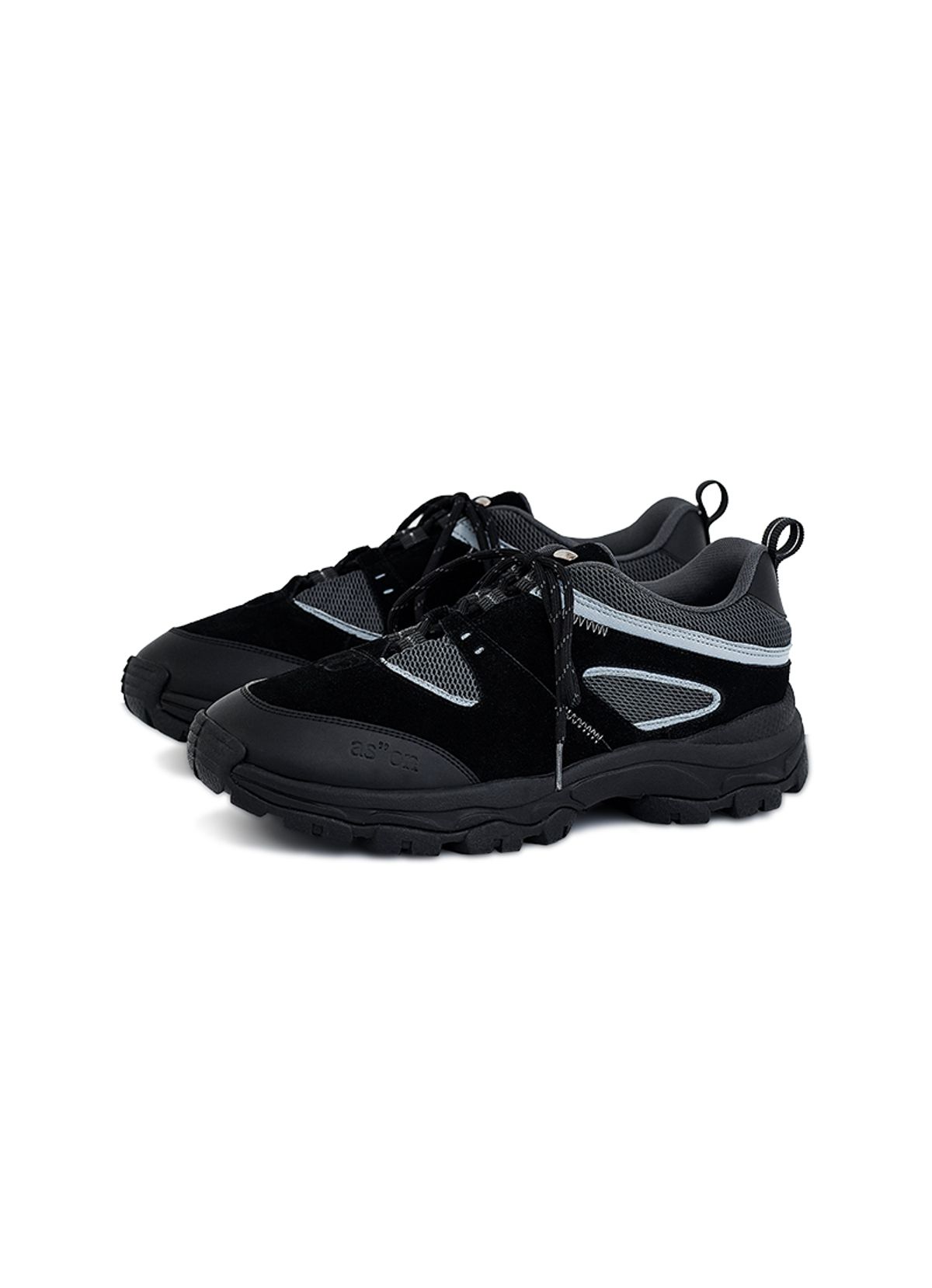 애즈온(ASON) [ASON X NEGATIVETHREE] TREKFORCE SNEAKERS / BLACK