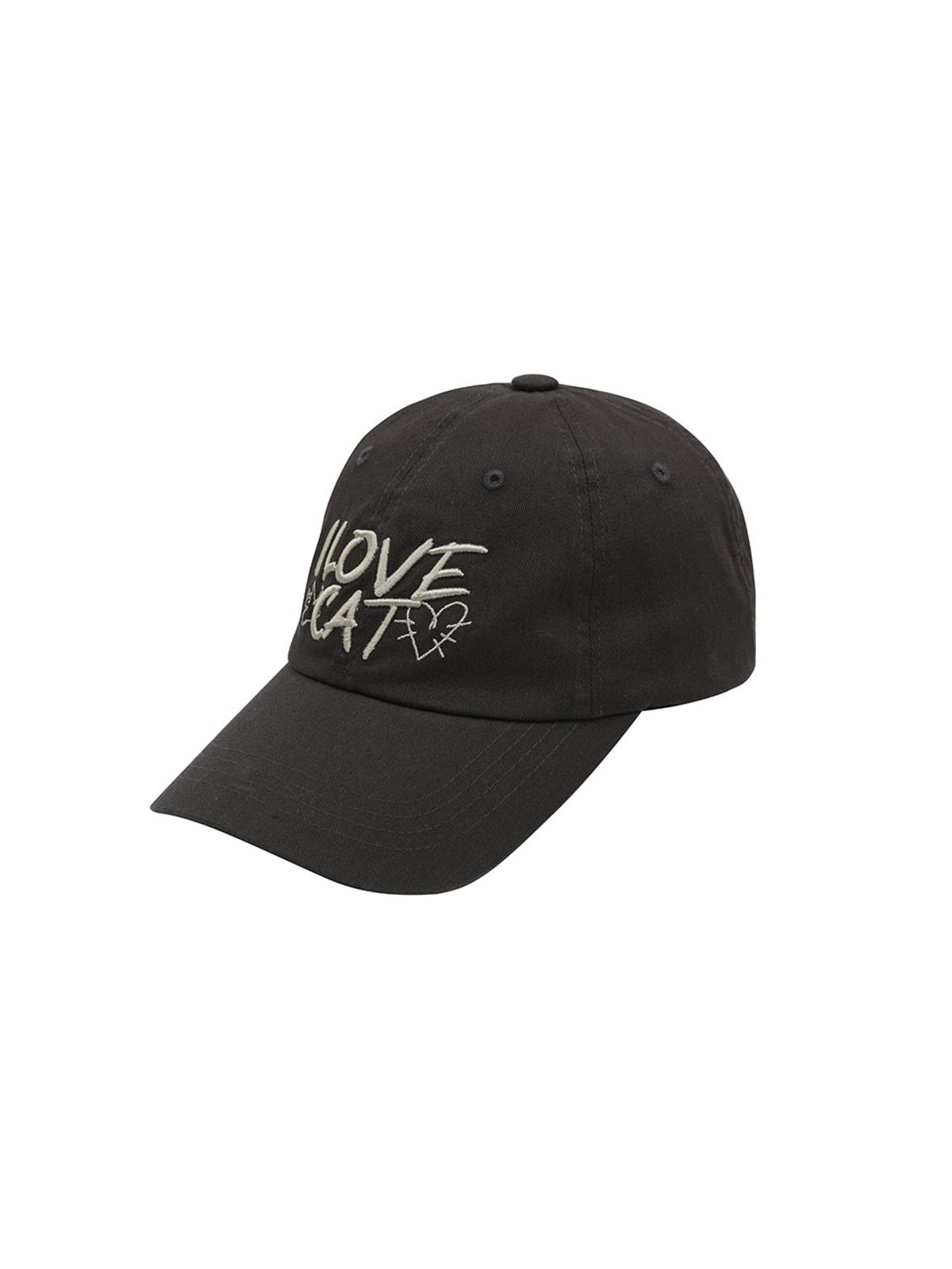 아수라(ASURA) LOVE CAT BALL CAP (CHARCHOL)