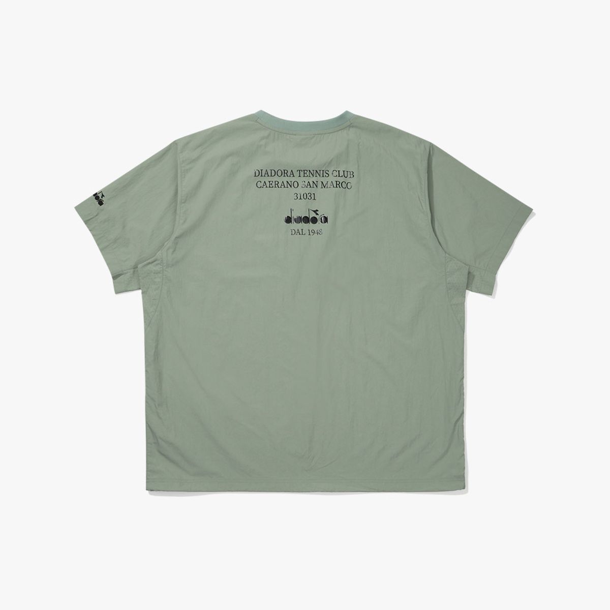 디아도라(diadora) 컴피 라운드 반팔 피스테 KHAKI