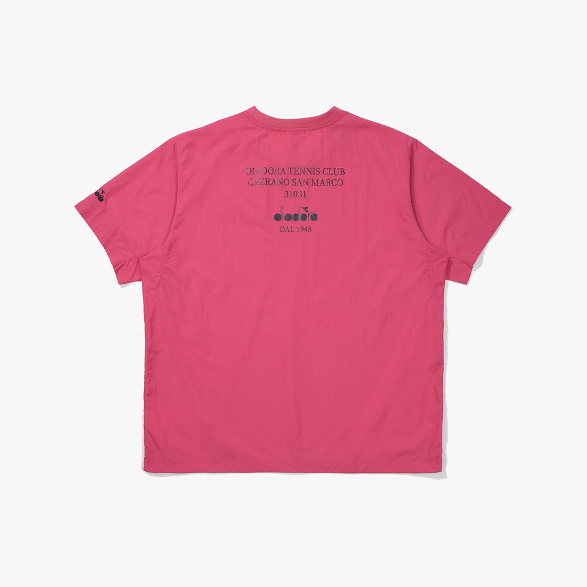 디아도라(diadora) 컴피 라운드 반팔 피스테 PINK