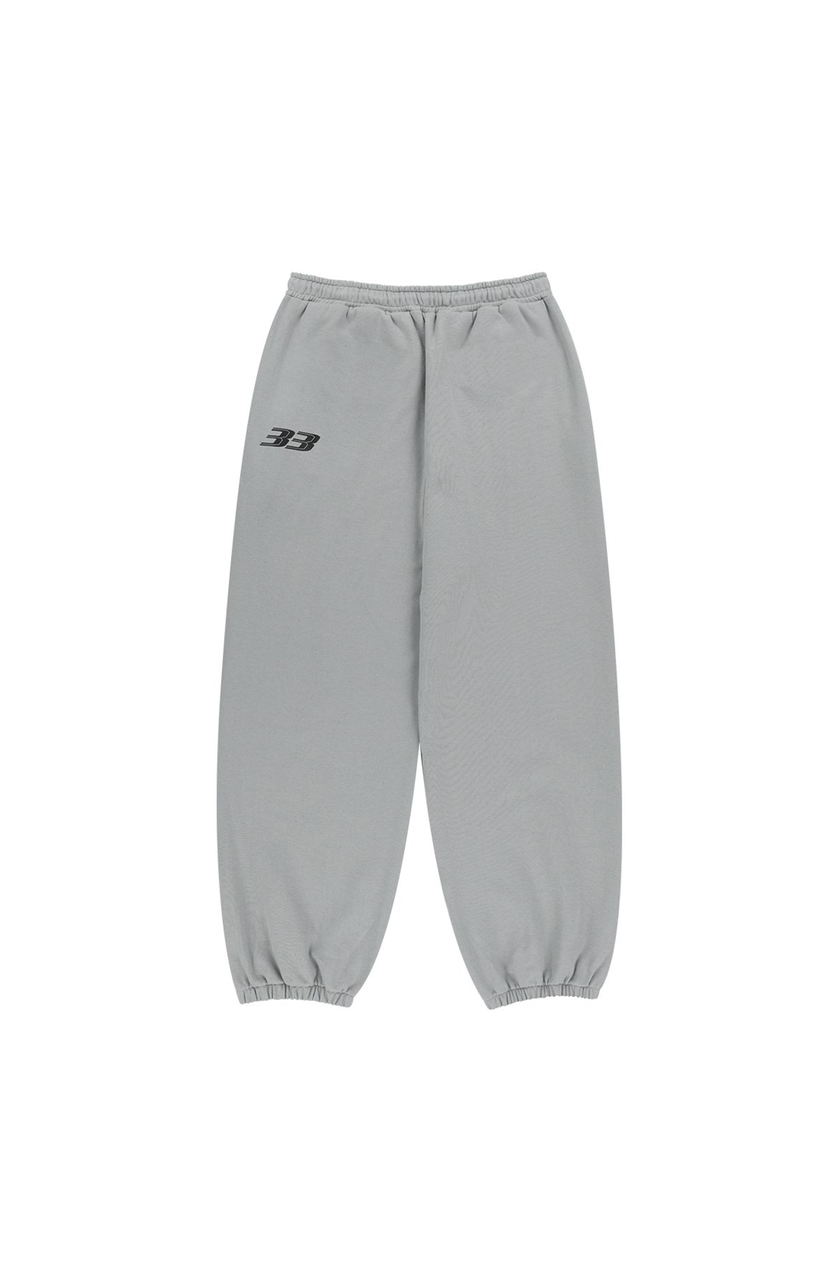 메아(MEA) GRAPHIC SWEATPANTS [LIGHT GREY]