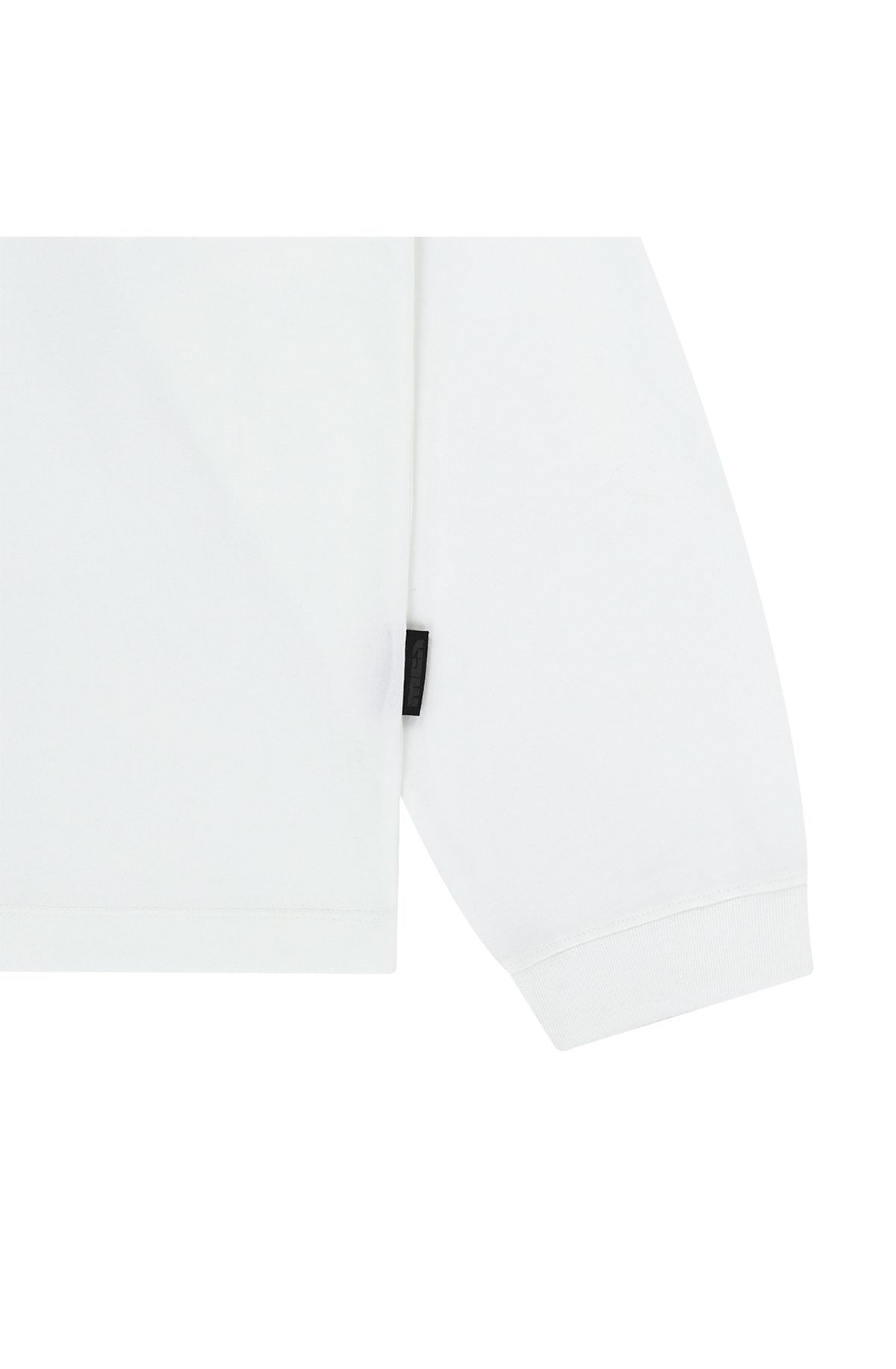 메아(MEA) STRIPE V NECK L/S [WHITE]