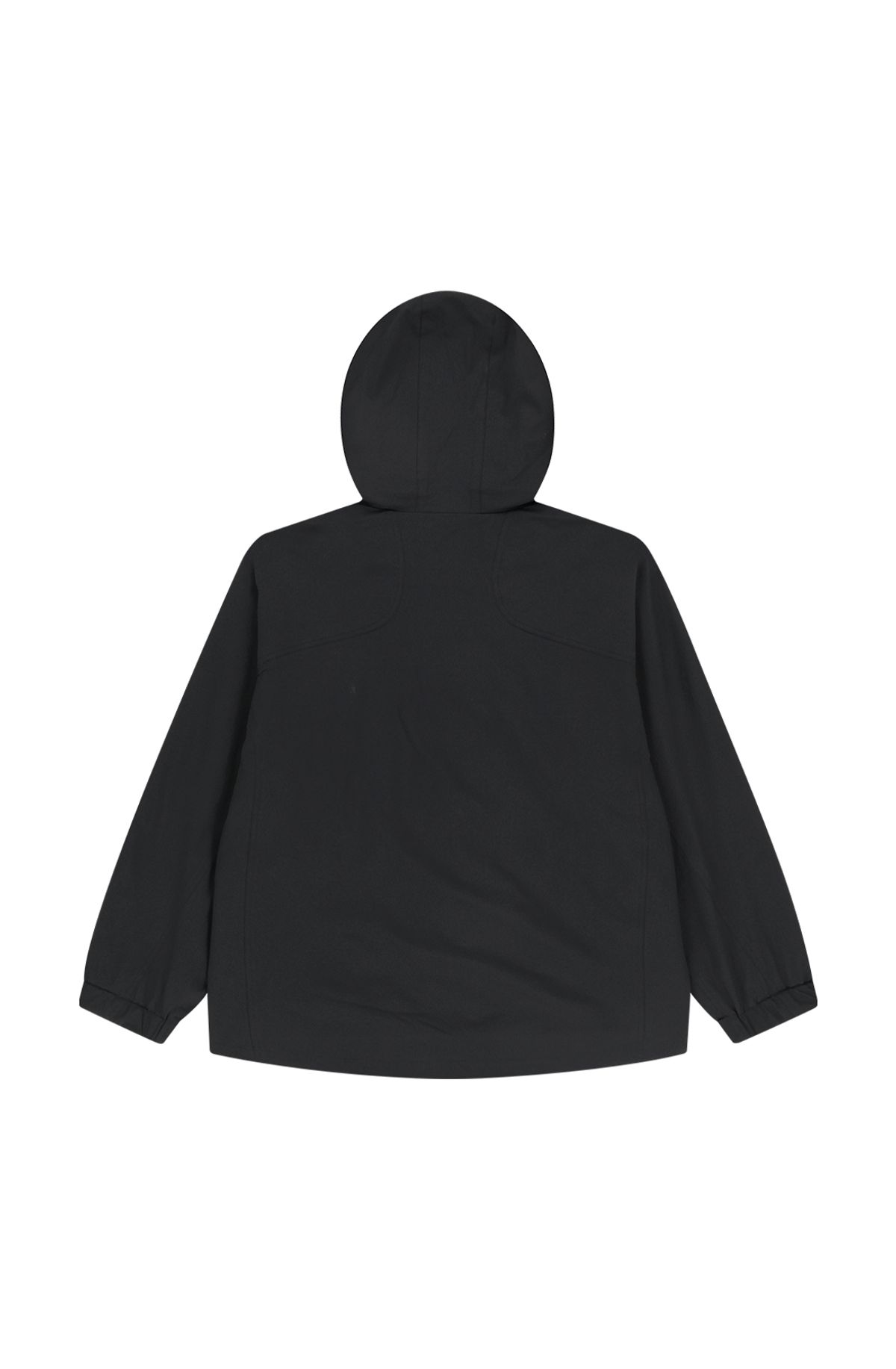 메아(MEA) PANELED WINDBREAKER [BLACK]