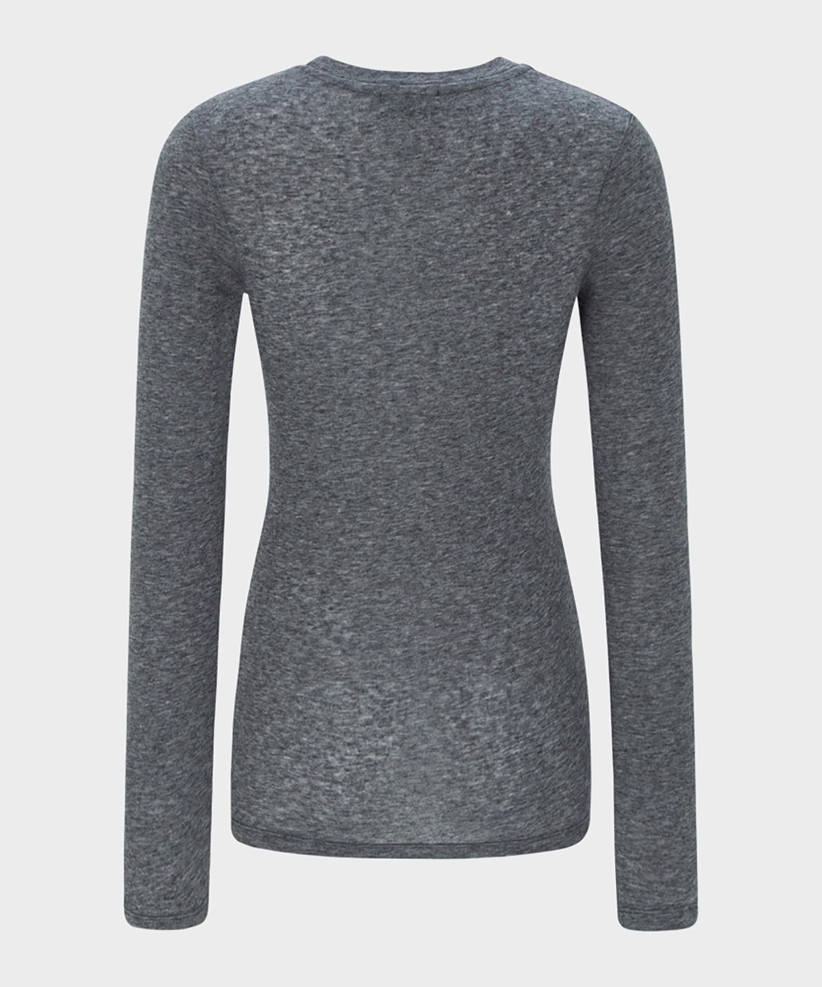 옥토버세컨드(OCTOBERSECOND) Wool blend t-shirt (gray)
