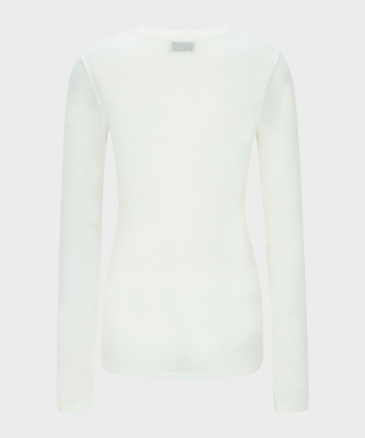 옥토버세컨드(OCTOBERSECOND) Wool blend t-shirt (ivory)