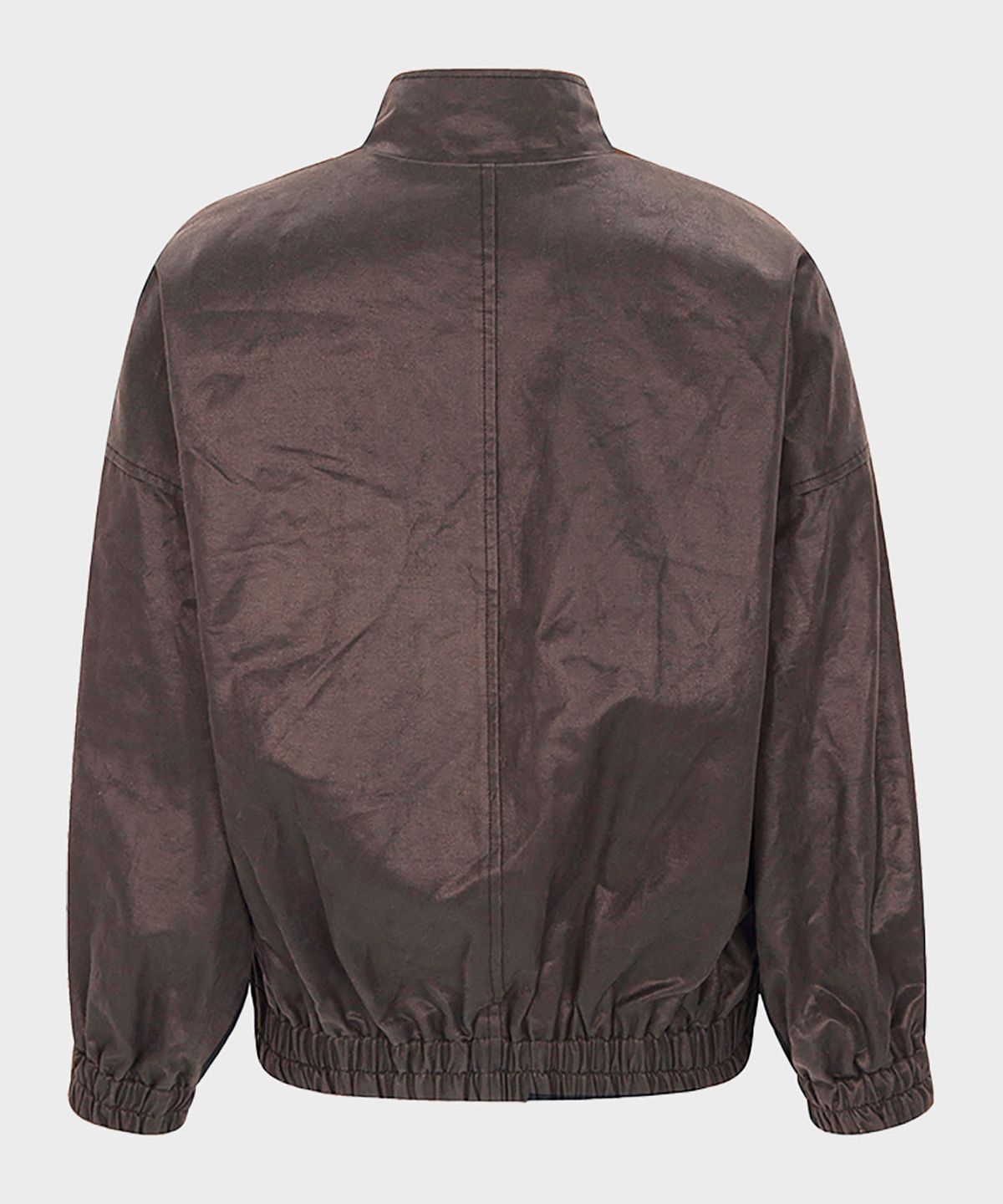옥토버세컨드(OCTOBERSECOND) Vintage leather blouson (brown)