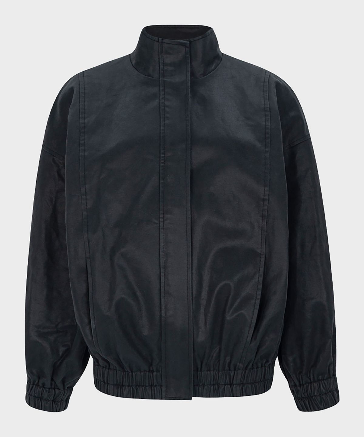 옥토버세컨드(OCTOBERSECOND) Vintage leather blouson (black)