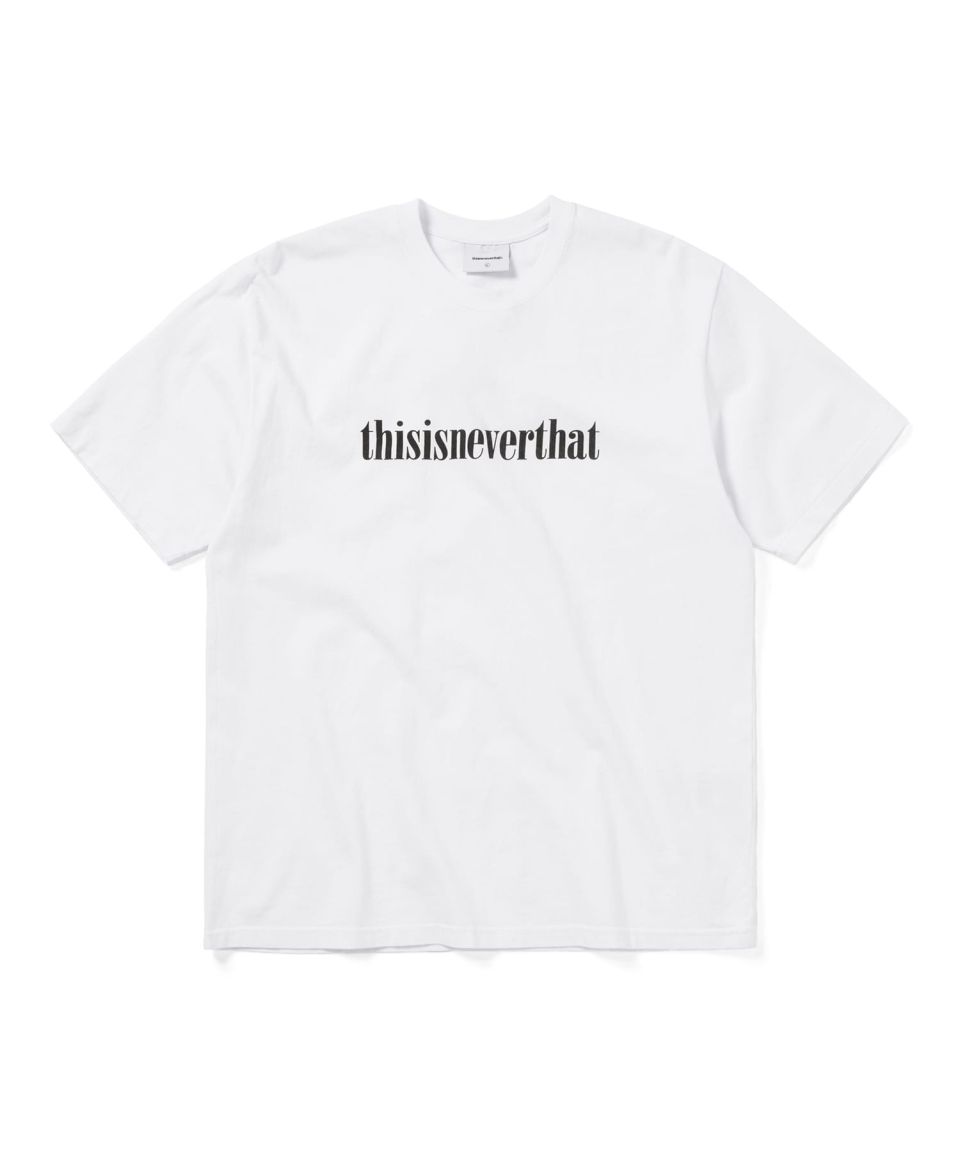 MUSINSA | thisisneverthat Onyx Logo Tee White