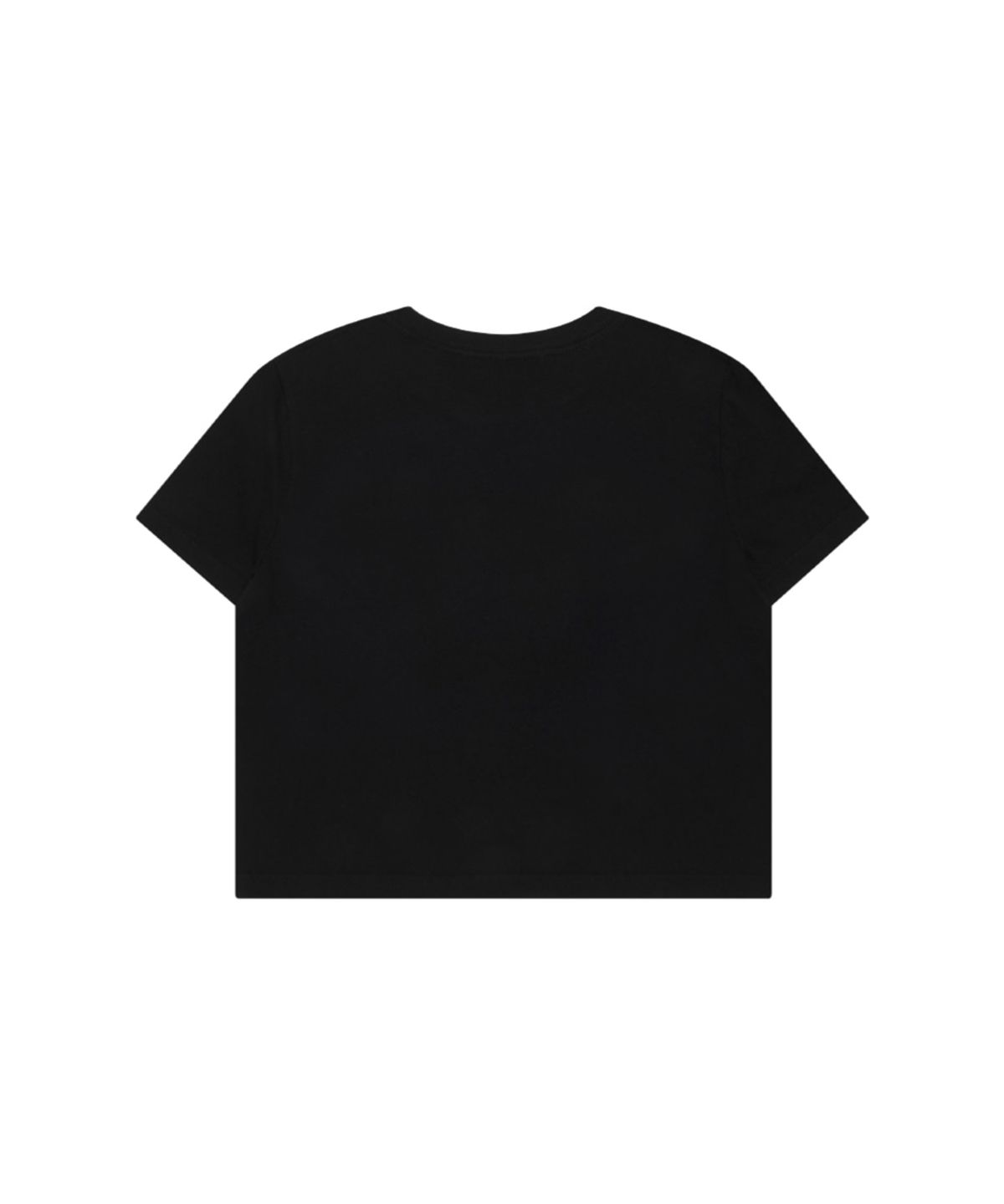 쓰리투에이티(THREE TO EIGHTY) 380 APPLIQUE TOP BLACK