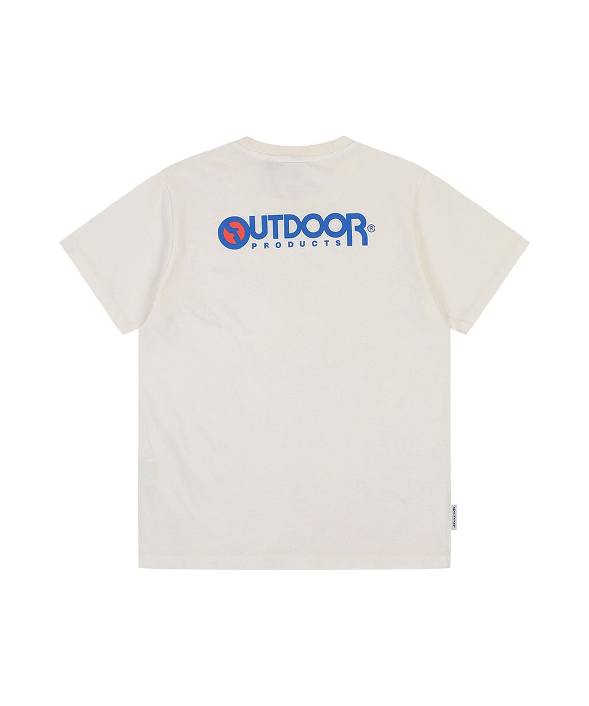 아웃도어 프로덕츠(OUTDOOR PRODUCTS) W CROP CAPSULE LOGO T-SHIRTS (WHITE)