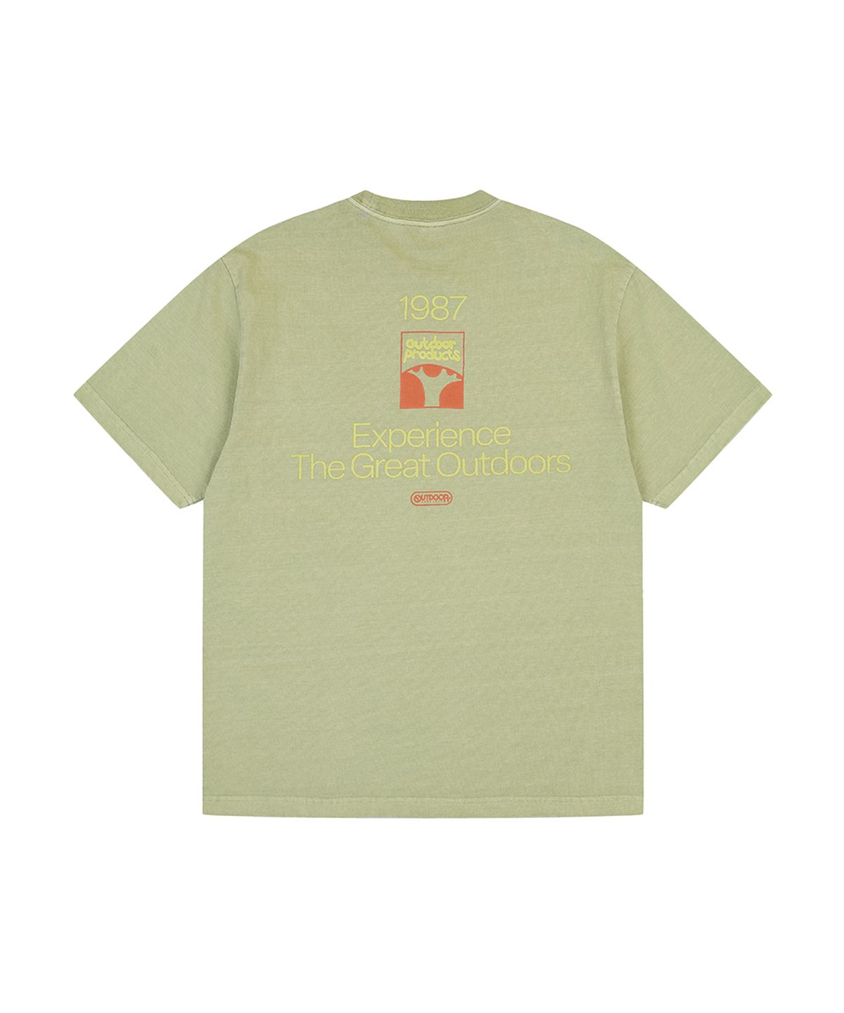 아웃도어 프로덕츠(OUTDOOR PRODUCTS) TREE LOGO T-SHIRTS (KHAKI)