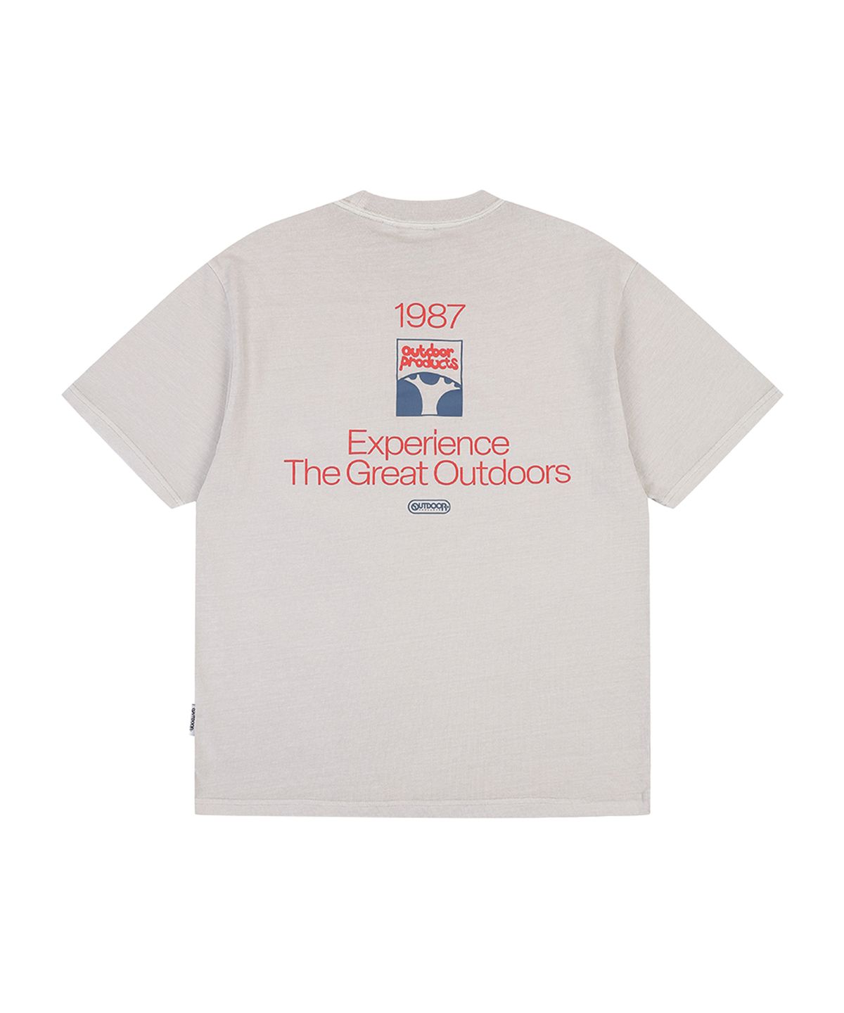 아웃도어 프로덕츠(OUTDOOR PRODUCTS) TREE LOGO T-SHIRTS (IVORY)