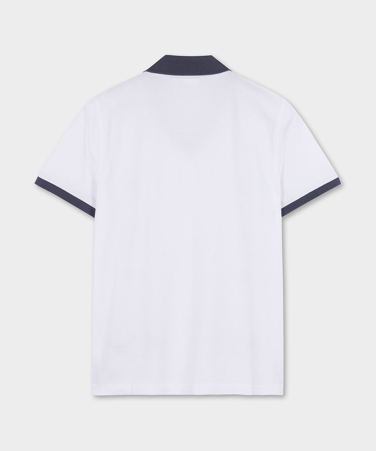 브룩스 브라더스(BROOKS BROTHERS) 슬림핏 테니스 V넥 숏슬리브 폴로  (화이트) (BBNTMF9081AFM)