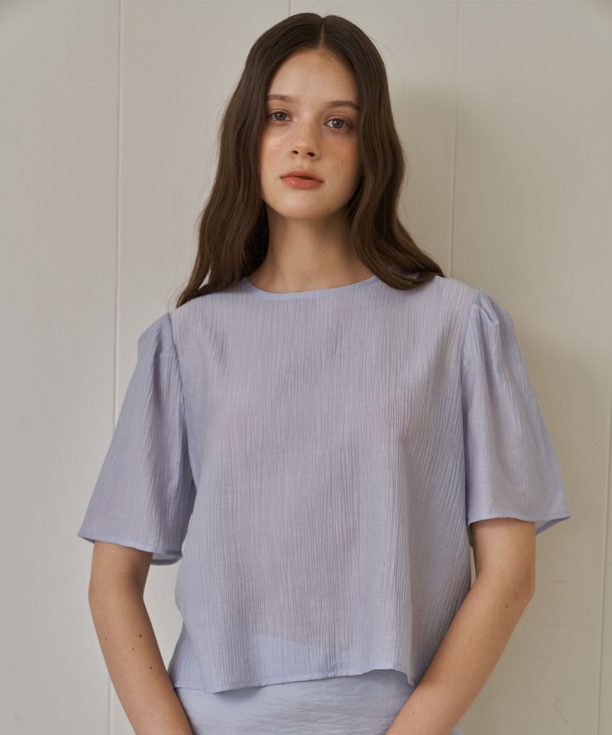 플로브(FLOVE) SHEER SET UP BLOUSE_SB