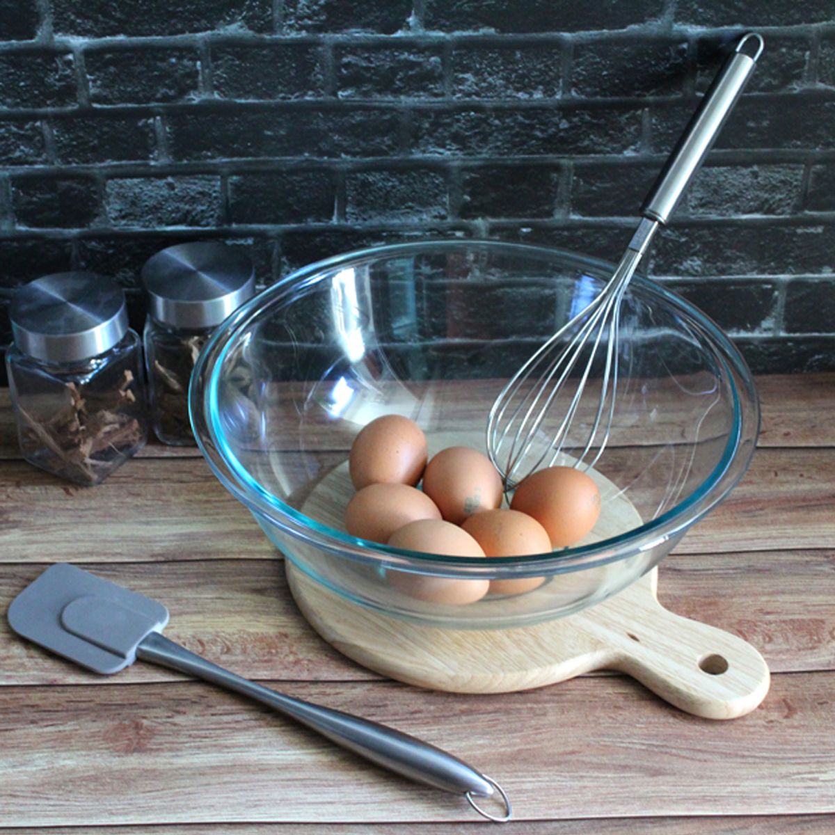 키친구(KITCHENGU) 스테인리스스틸 베이킹 반죽 계란 크림 휘핑기 거품기 소 + 대 세트