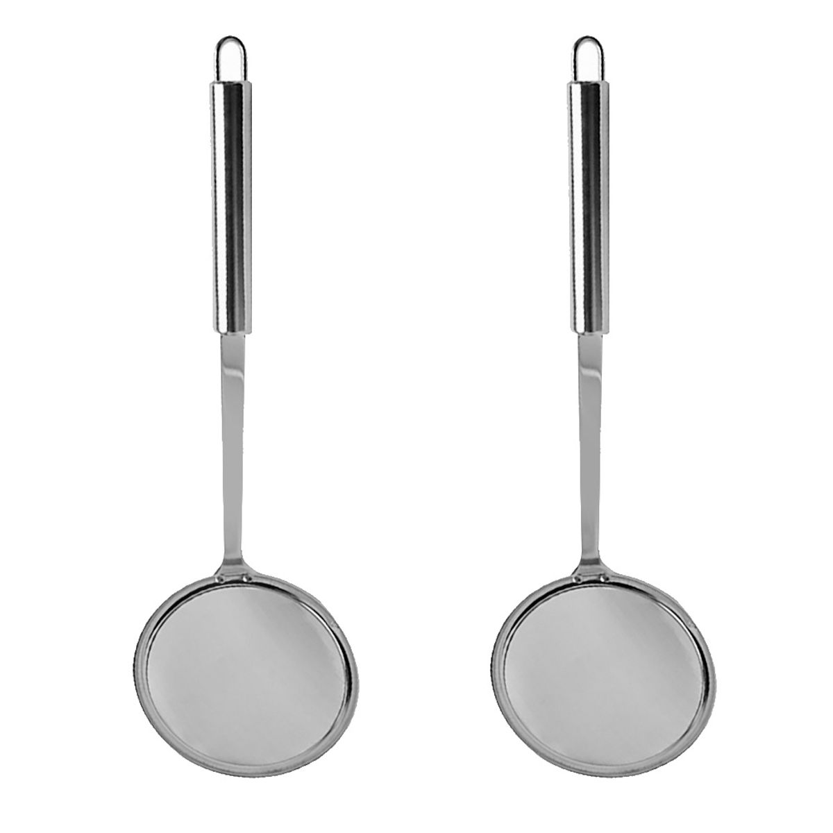키친구(KITCHENGU) 스테인리스스틸 이물질 불순물 거품 제거 건지기 국자 2종 세트
