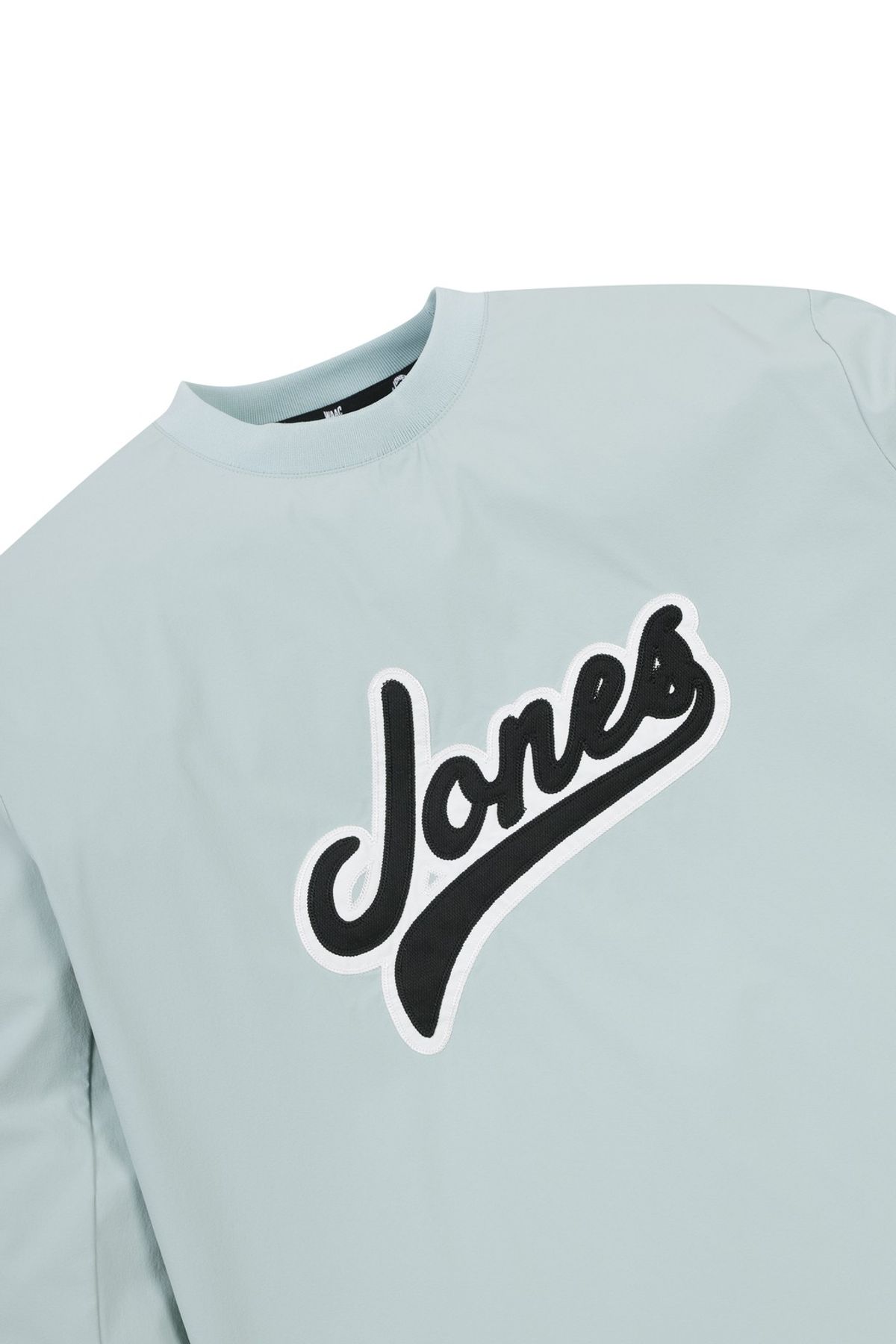 왁(WAAC) [WAAC X JONES] Men s Curved Logo Pullover_WMUAS25171MIX