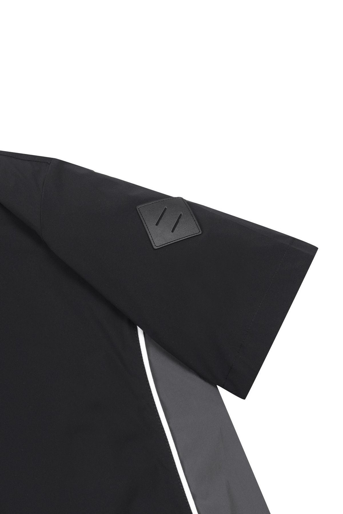 왁(WAAC) [WAAC X JONES] Men s Piping Point SS Anorak_WMUAM25270BKX