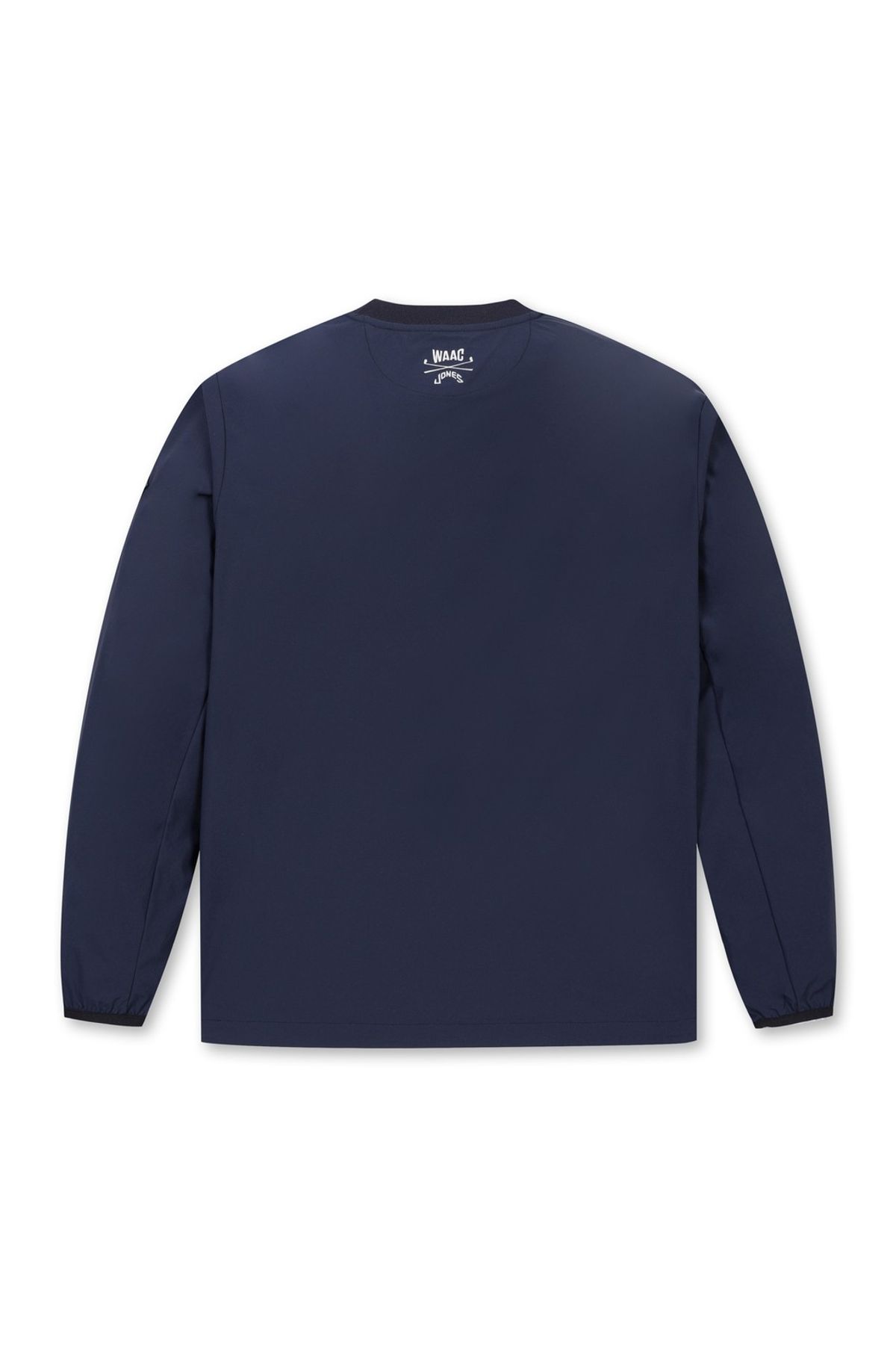 왁(WAAC) [WAAC X JONES] Men s Curved Logo Pullover_WMUAS25171NYX