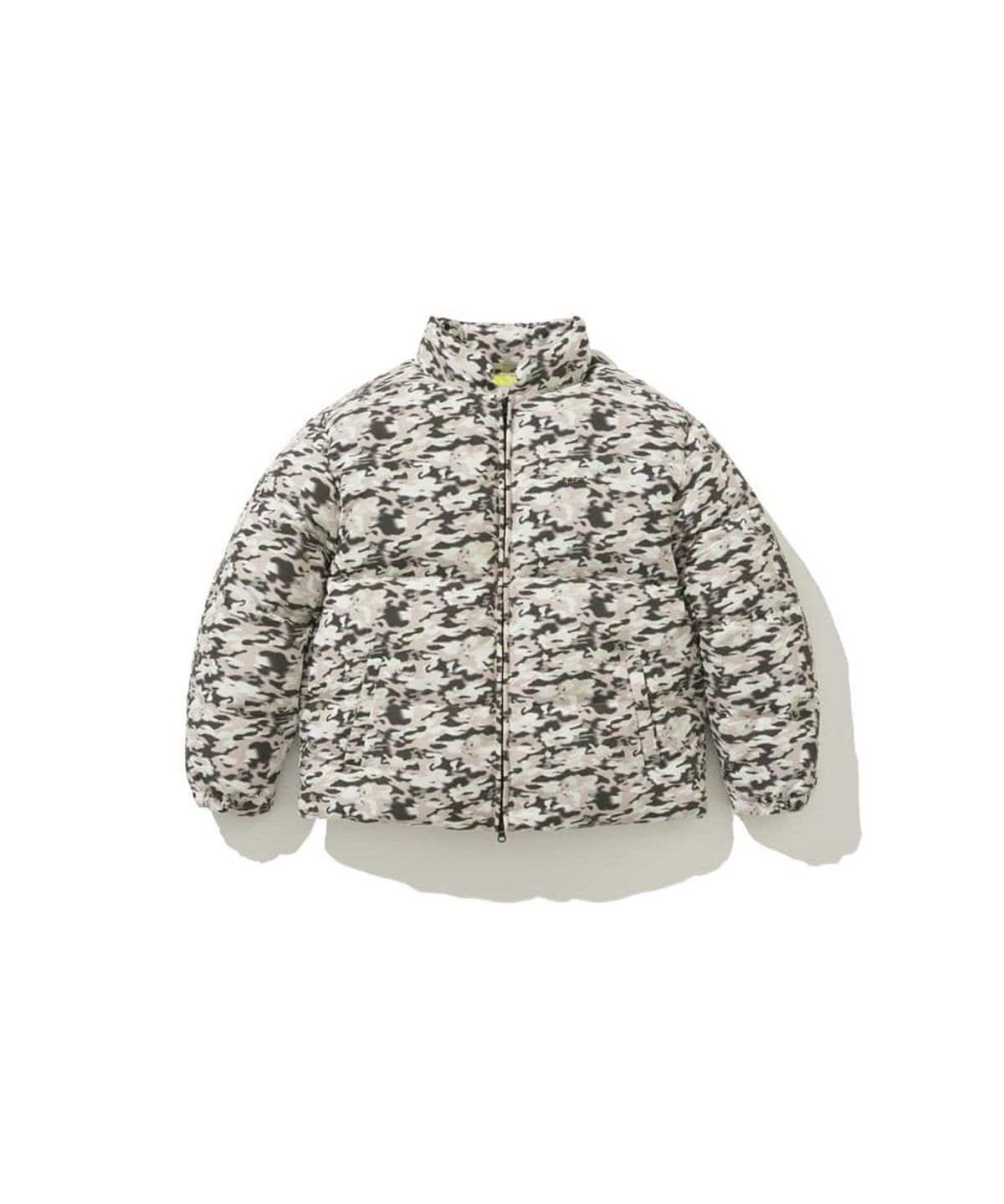 에르에르(ERER) Men Camouflage Down Jumper Tan