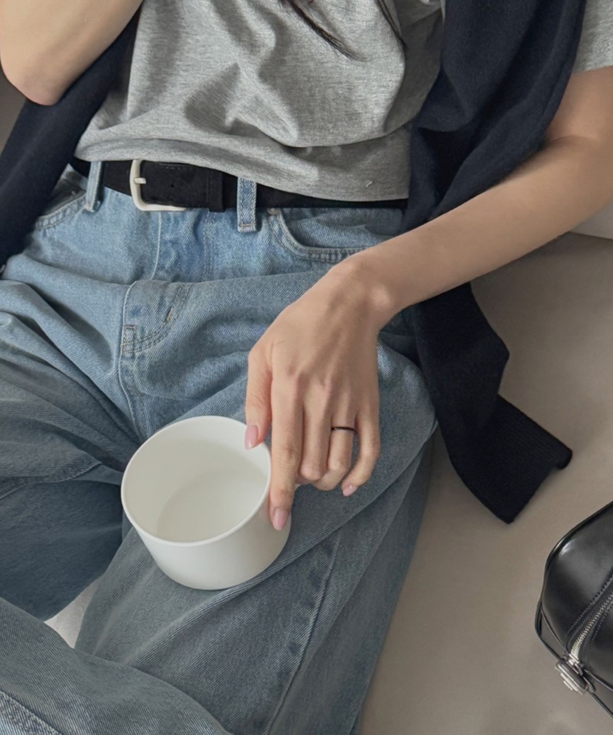 바라두(BARADU) [BARADU 925] Black modern ring