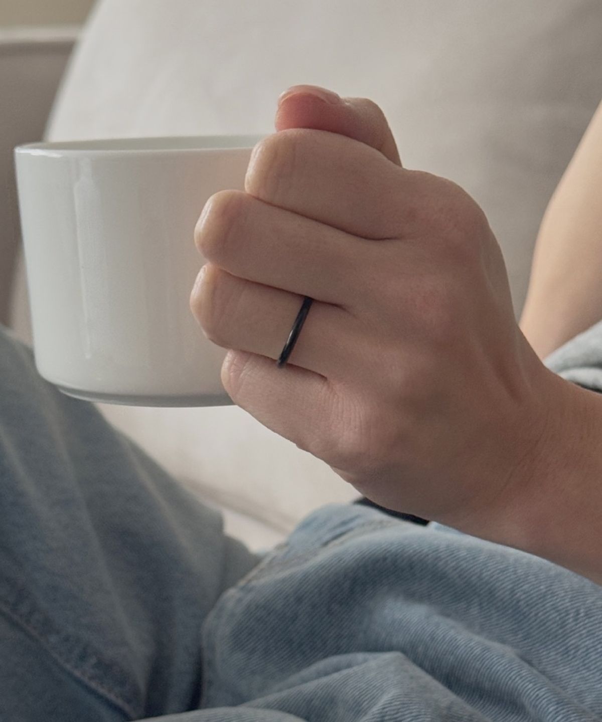 바라두(BARADU) [BARADU 925] Black modern ring