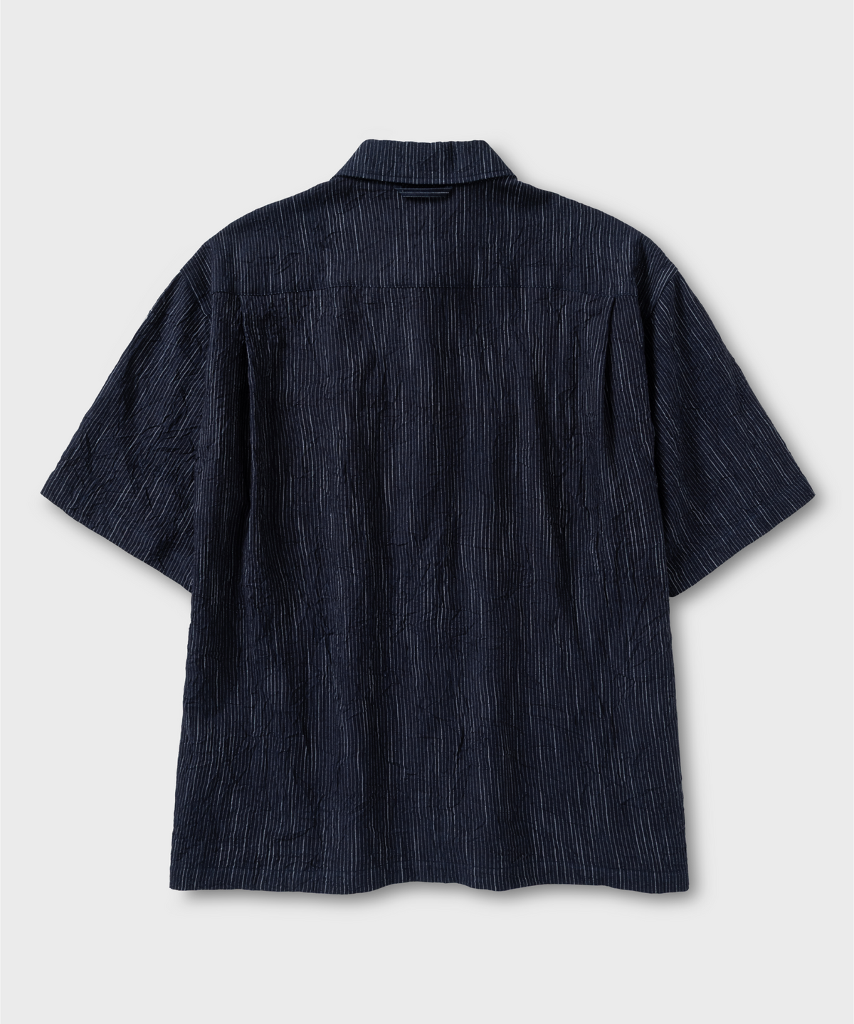넌블랭크(NONBLANK) 나이트 레인 HS 셔츠_INDIGO