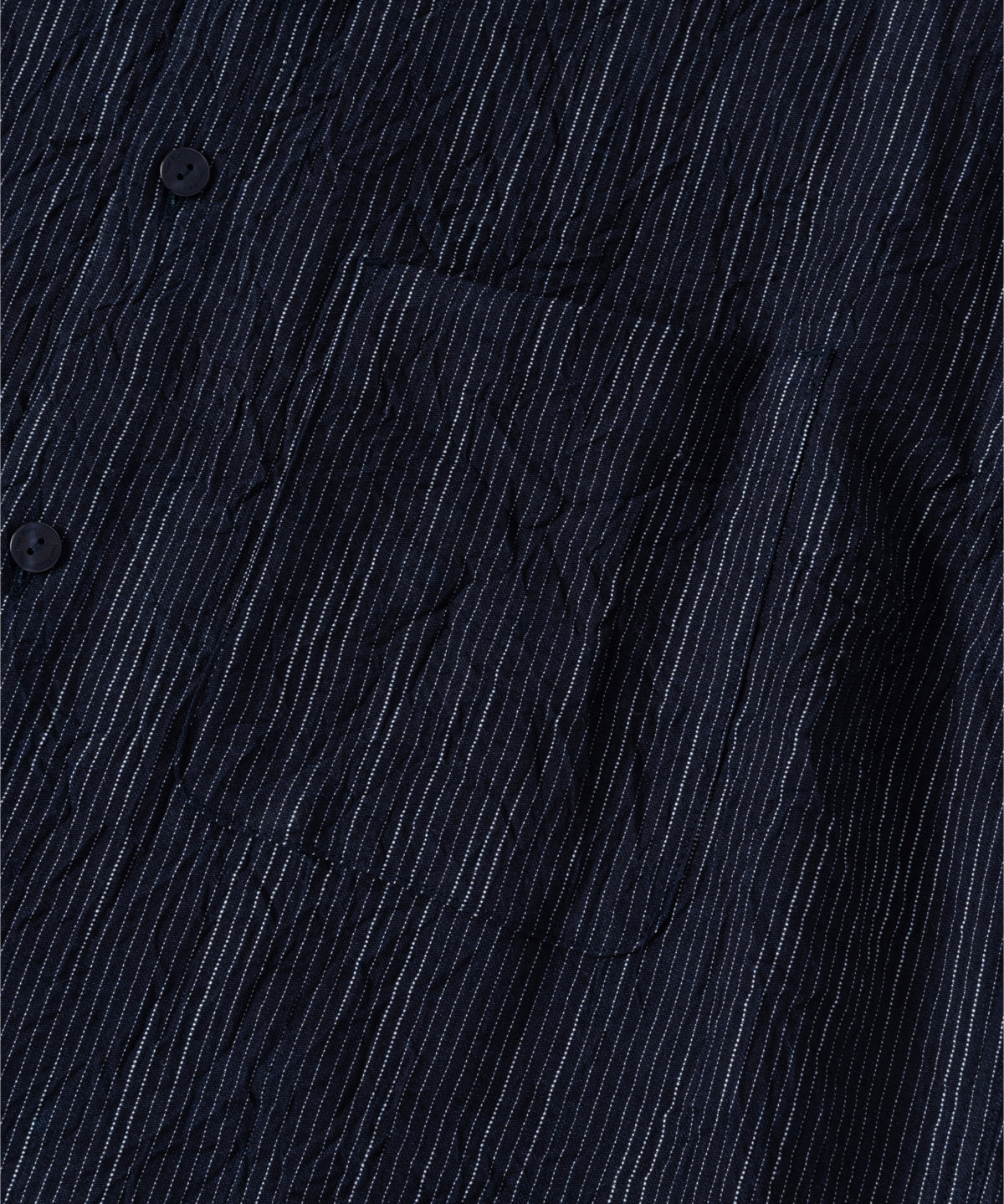 넌블랭크(NONBLANK) 나이트 레인 HS 셔츠_INDIGO