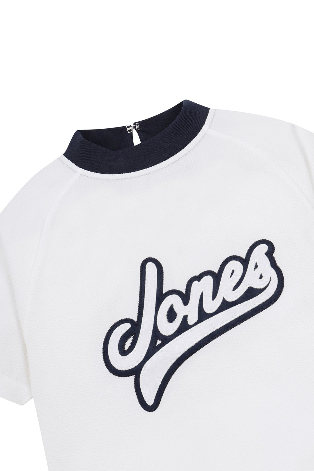 왁(WAAC) [WAAC X JONES] Women s Seersucker SS Pullover_WWTCM25370WHX