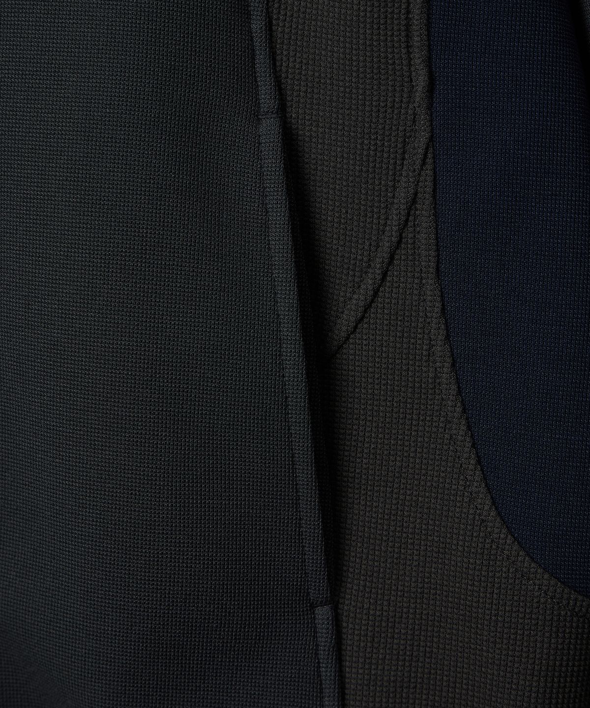 노드랩스(NODE LABS) DEV:5 와플 믹스 후드 집업_다크 그레이
