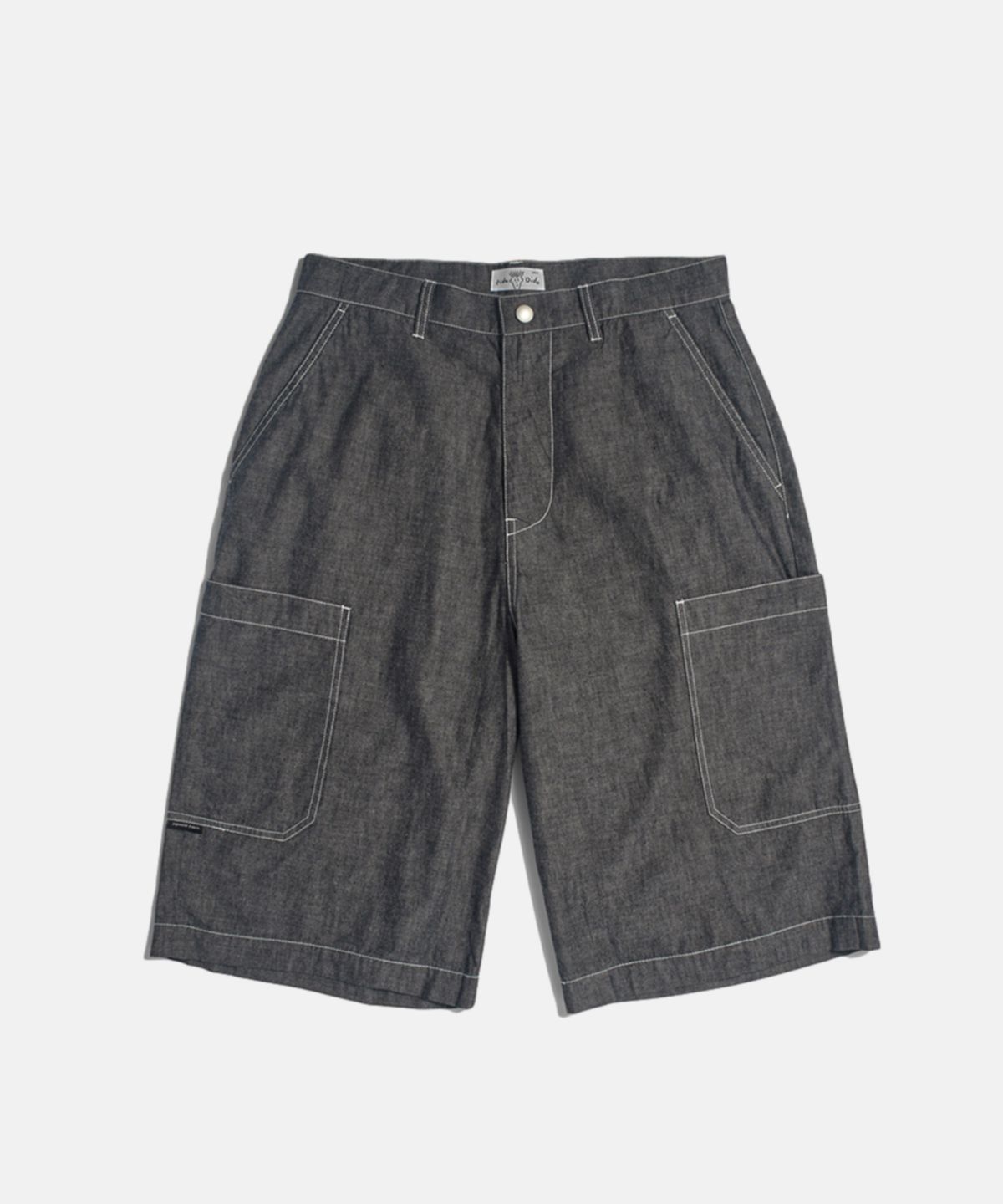피도디도(FIDO DIDO) [Japan Fabric] FD Indigo Denim Bermuda Pants Indigo