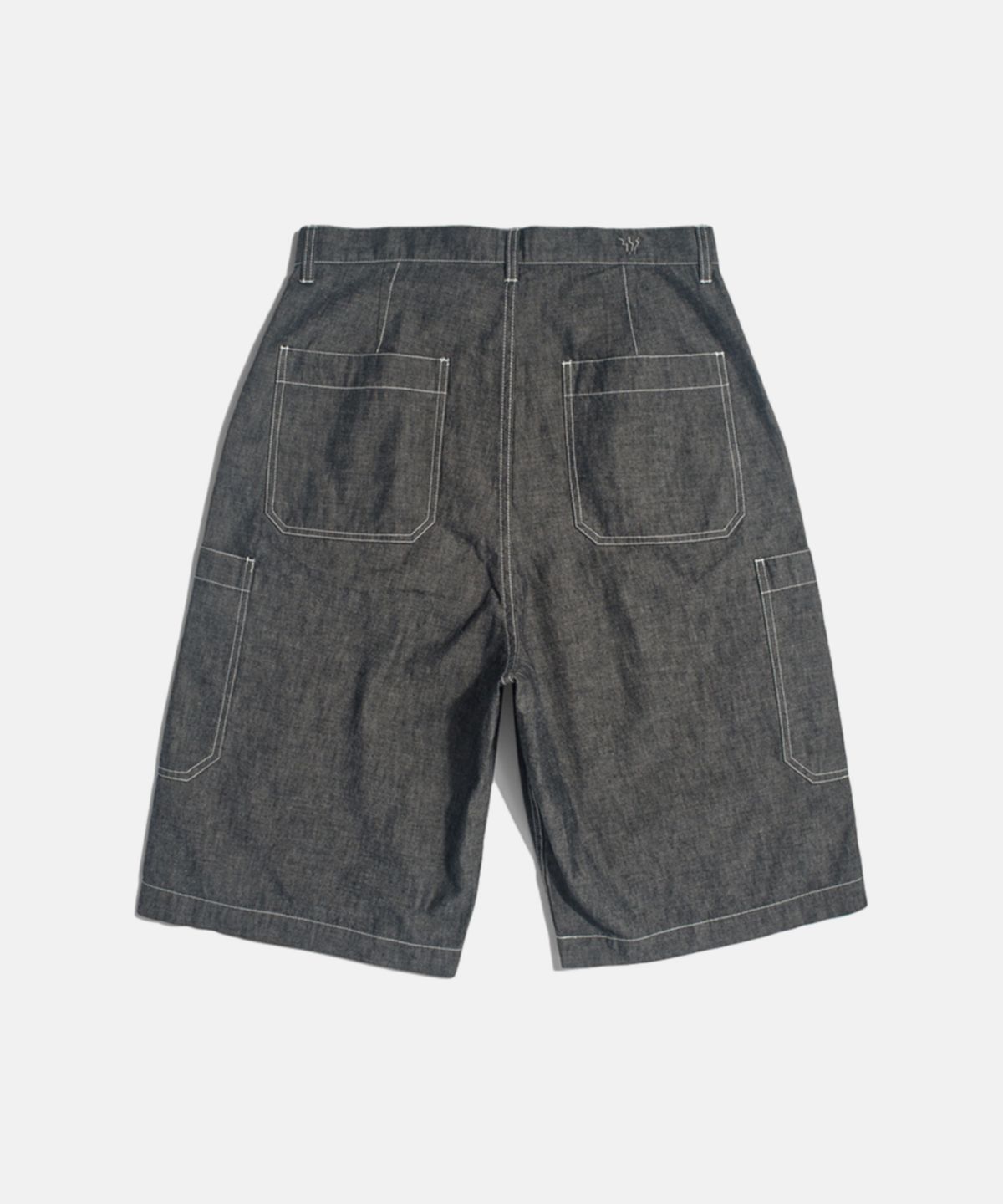 피도디도(FIDO DIDO) [Japan Fabric] FD Indigo Denim Bermuda Pants Indigo
