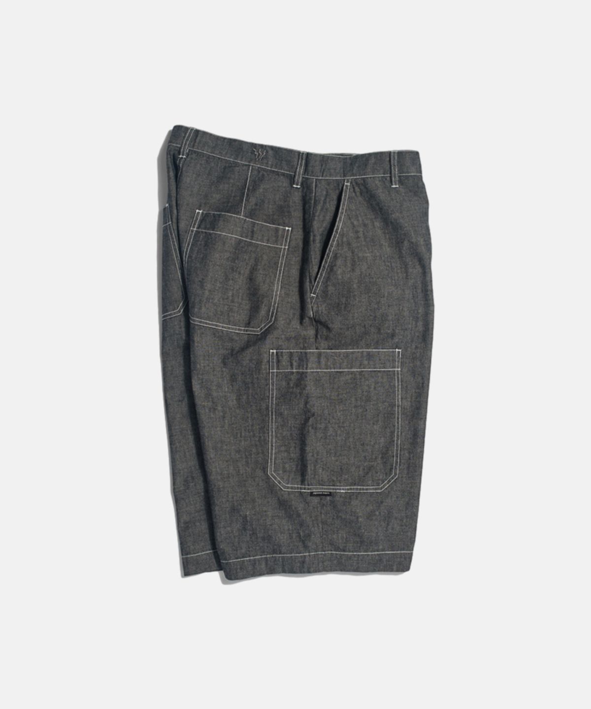 피도디도(FIDO DIDO) [Japan Fabric] FD Indigo Denim Bermuda Pants Indigo