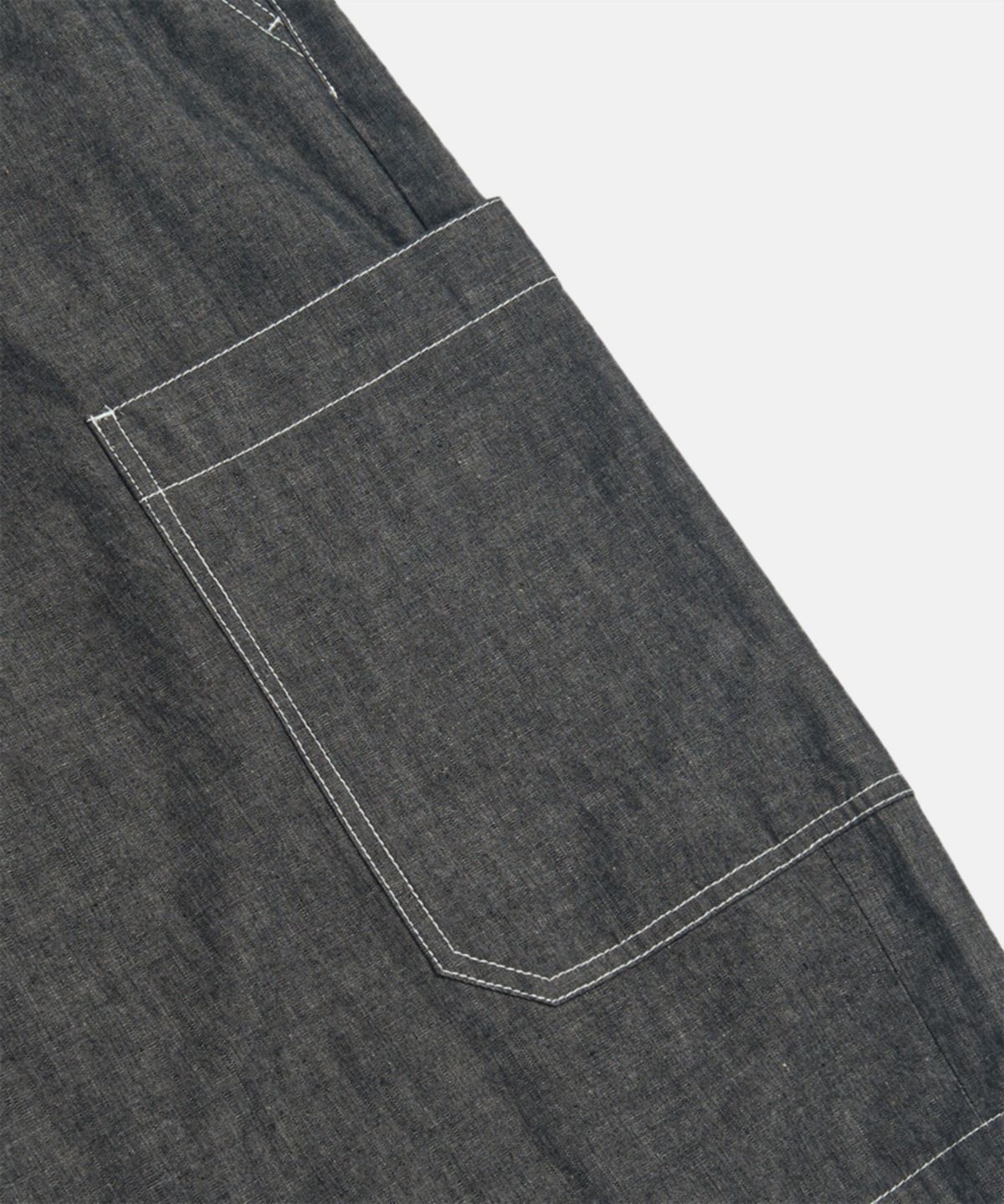 피도디도(FIDO DIDO) [Japan Fabric] FD Indigo Denim Bermuda Pants Indigo