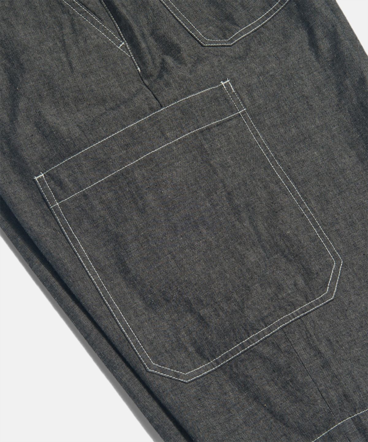 피도디도(FIDO DIDO) [Japan Fabric] FD Indigo Denim Bermuda Pants Indigo